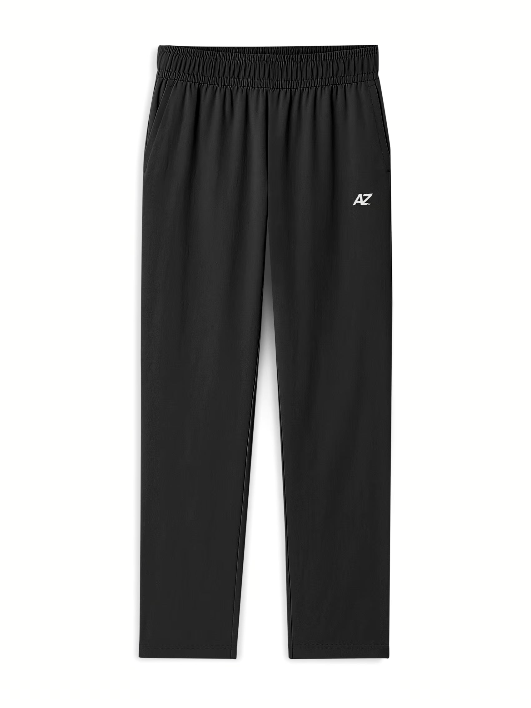 AIIZ Women's Lightweight Active Easy Pants (Black / S)