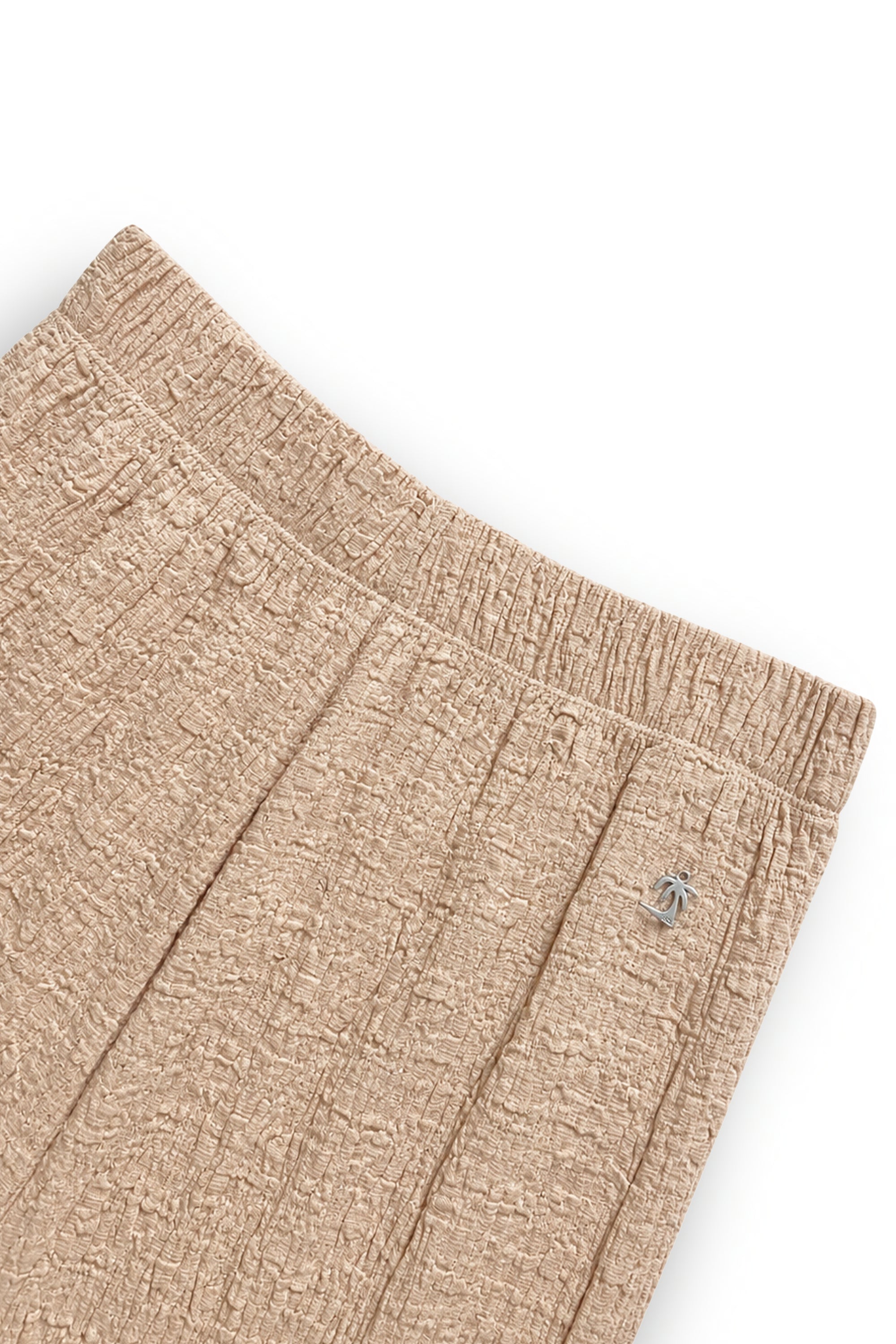 AIIZ Women's Crinkle Texture Easy Pants