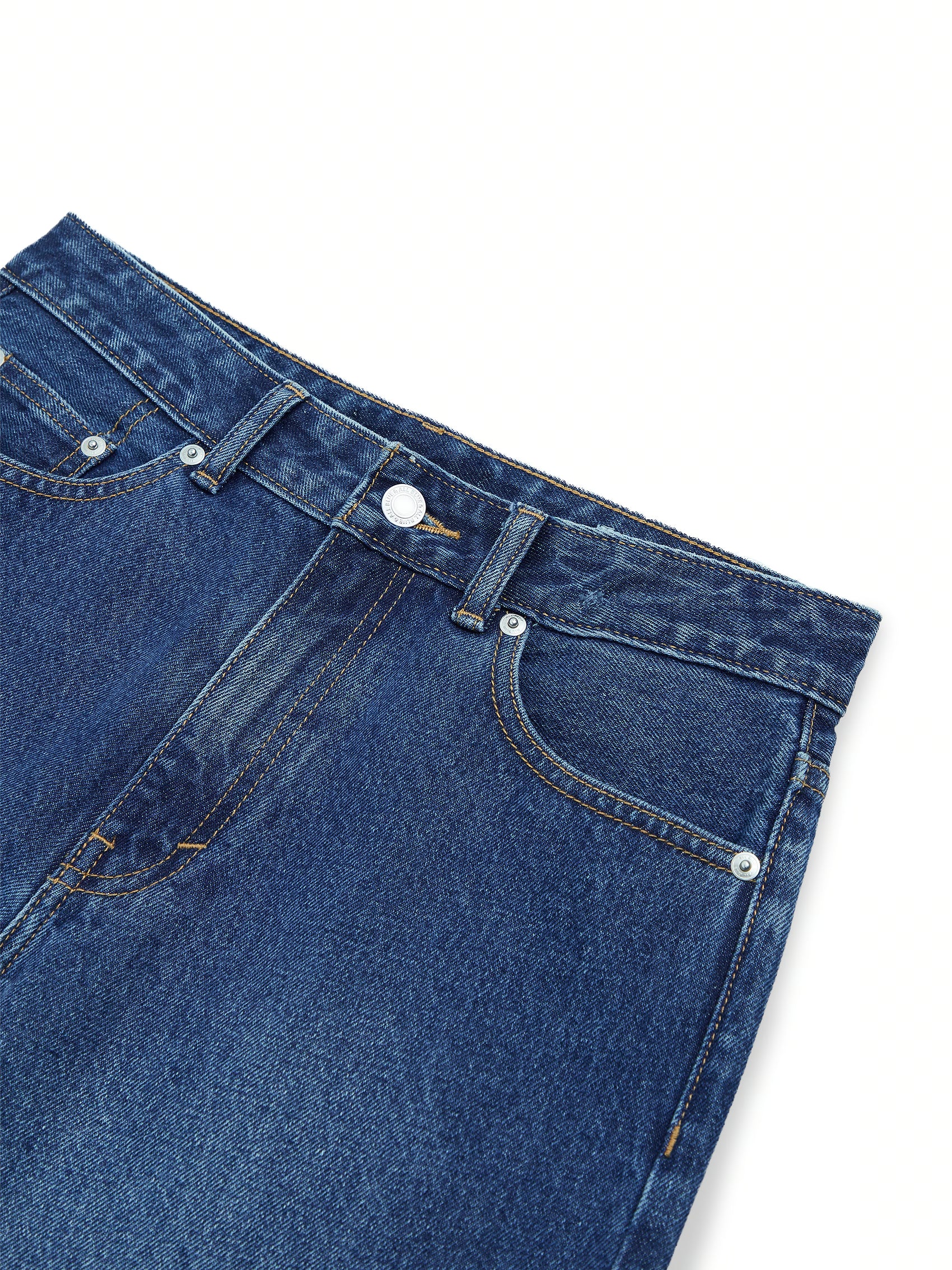 AIIZ Women’s High Waist Tapered Denim