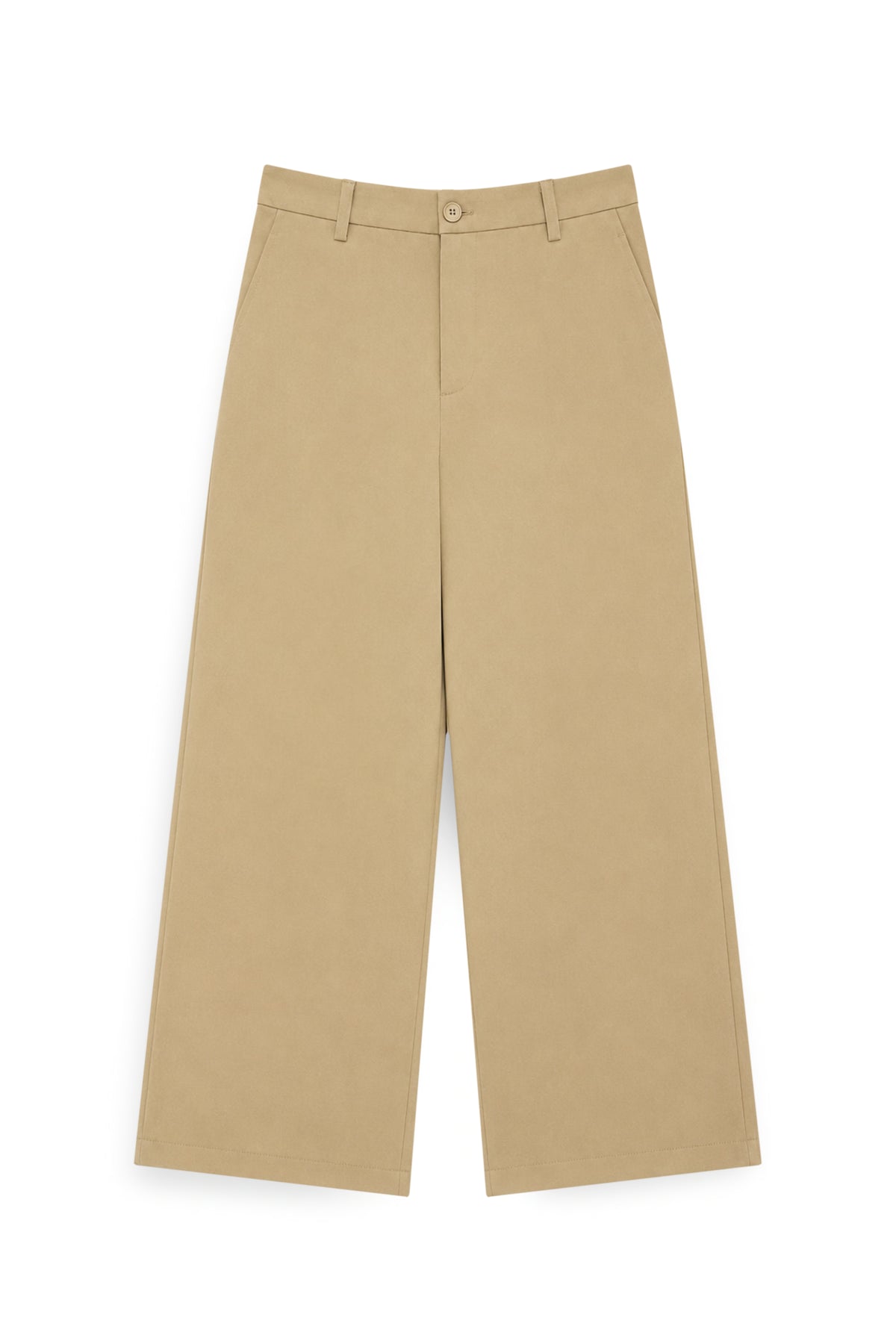 AIIZ Women's Straight Pants (Beige / 25)