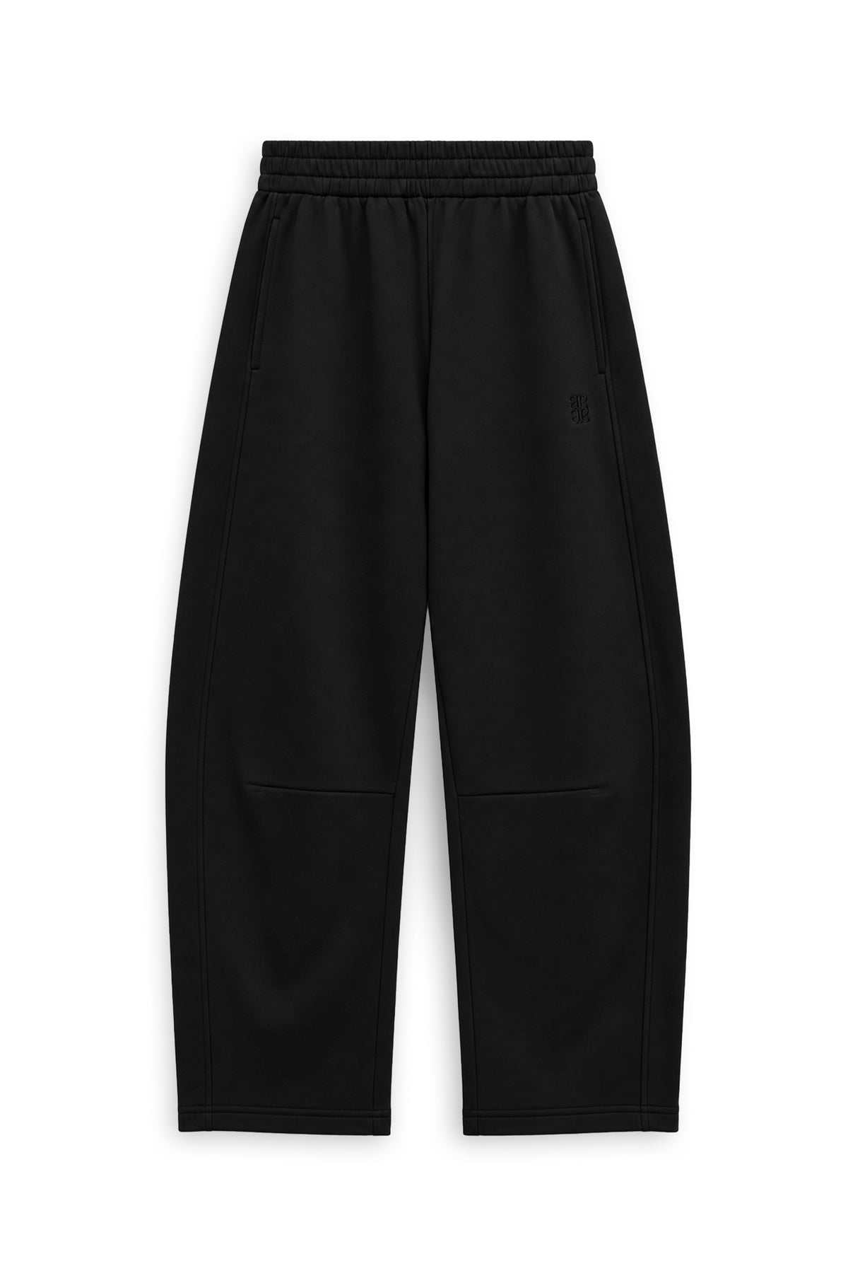 AIIZ Women's Barrel Sweatpants (Black / S)