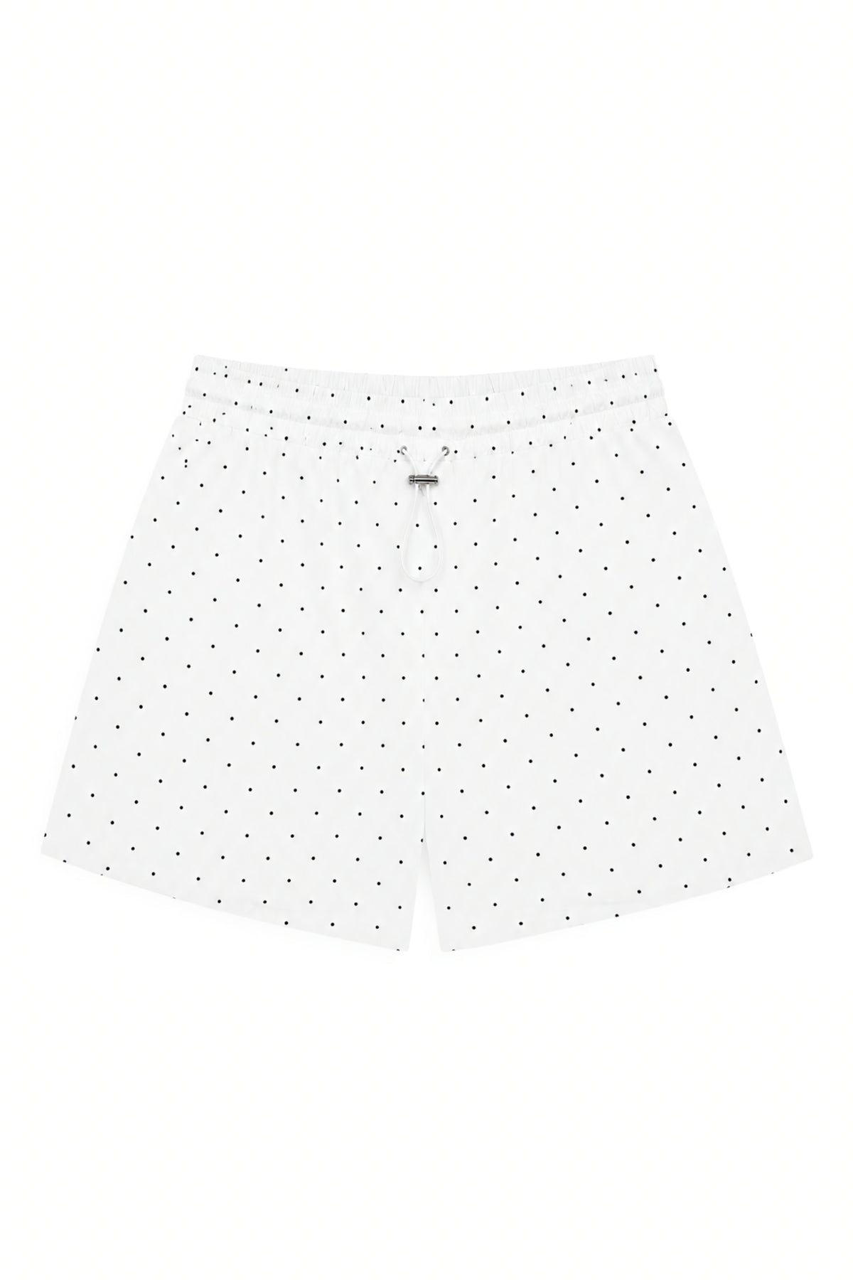 AIIZ Women's Polka Dot Shorts (OFF WHITE / S)