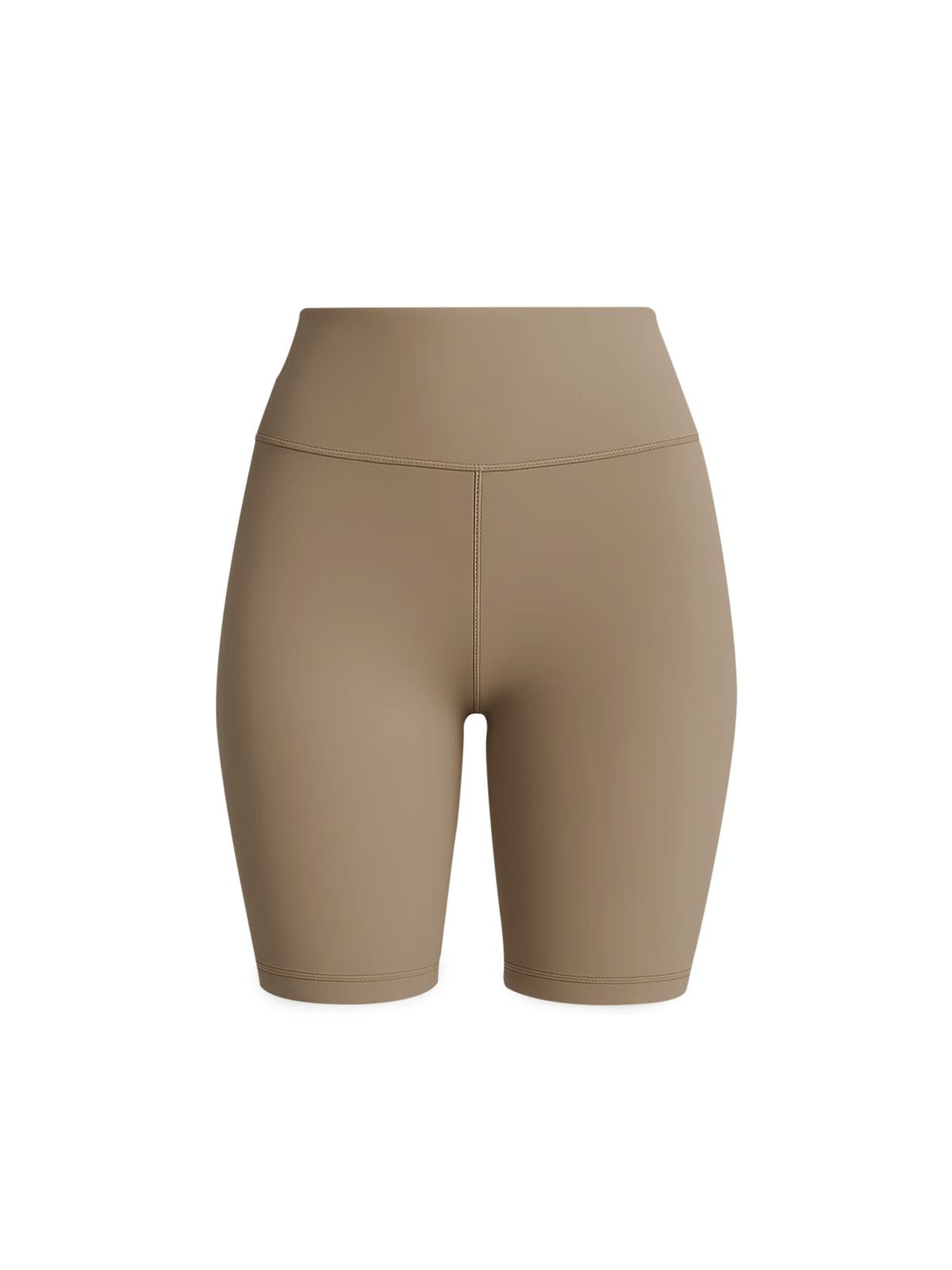 AIIZ Women's High-Rise Shorts (Brown / S)