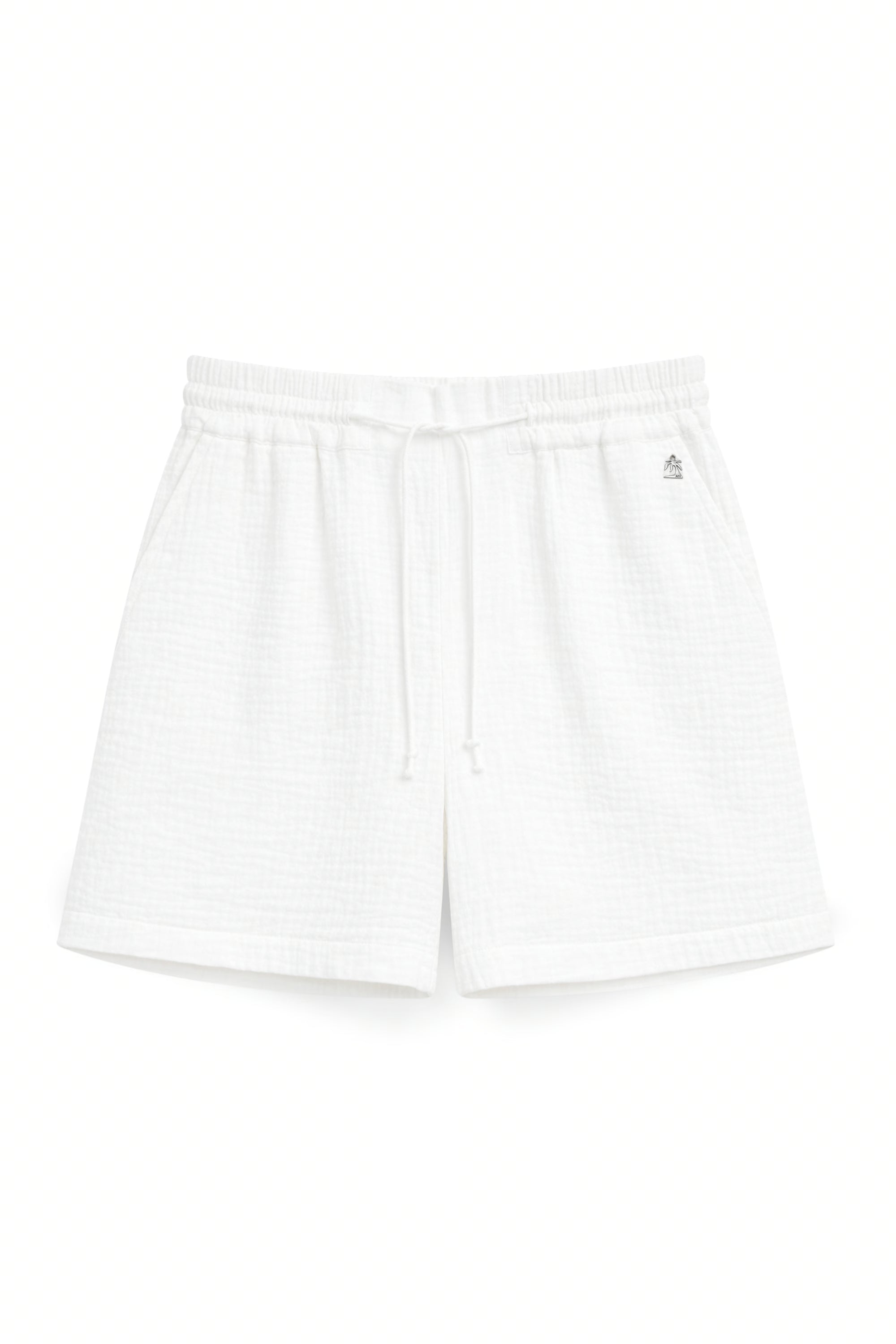 AIIZ Women's Texture Easy Shorts (OFF WHITE / S)