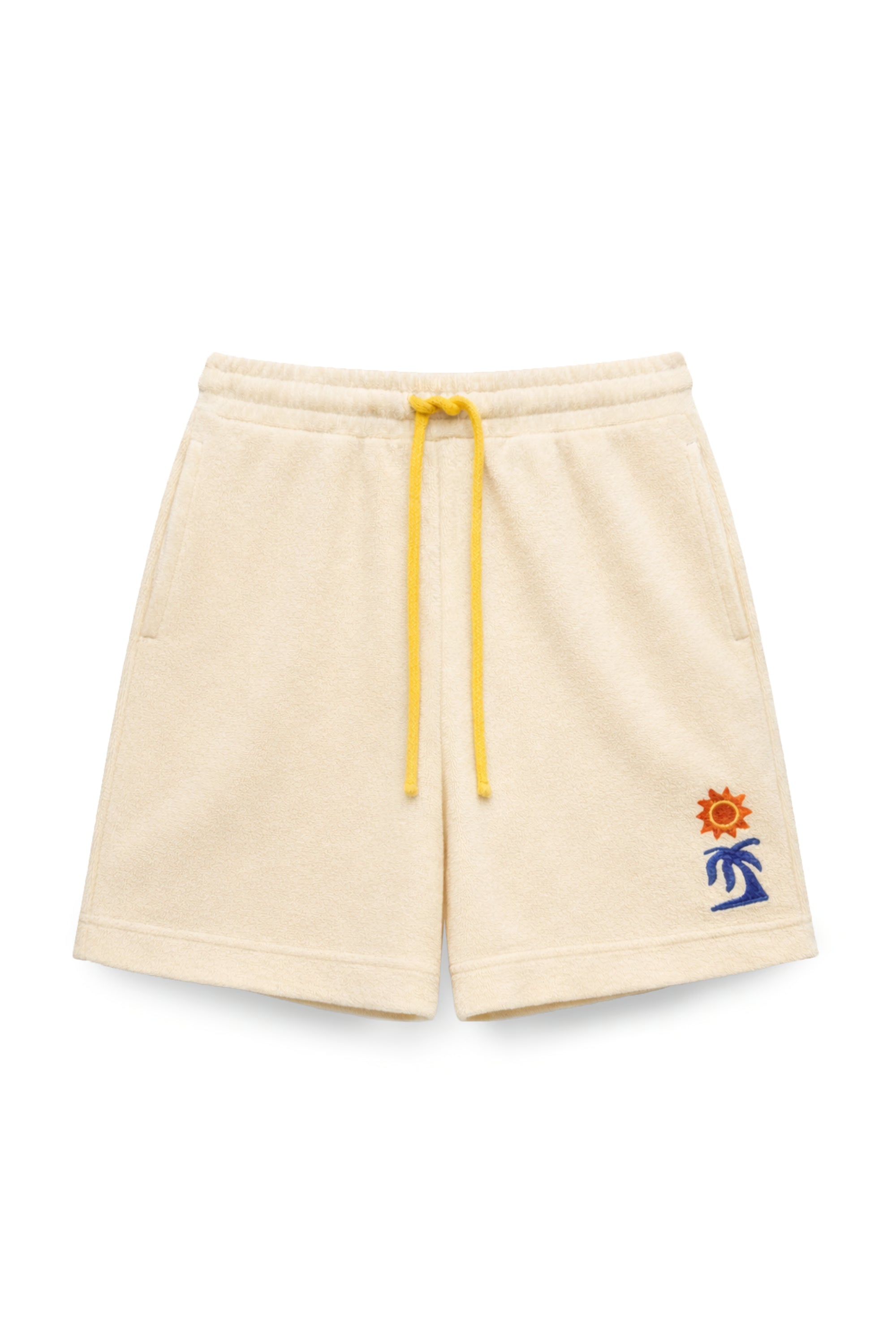 AIIZ Women’s Embroidered Easy Shorts