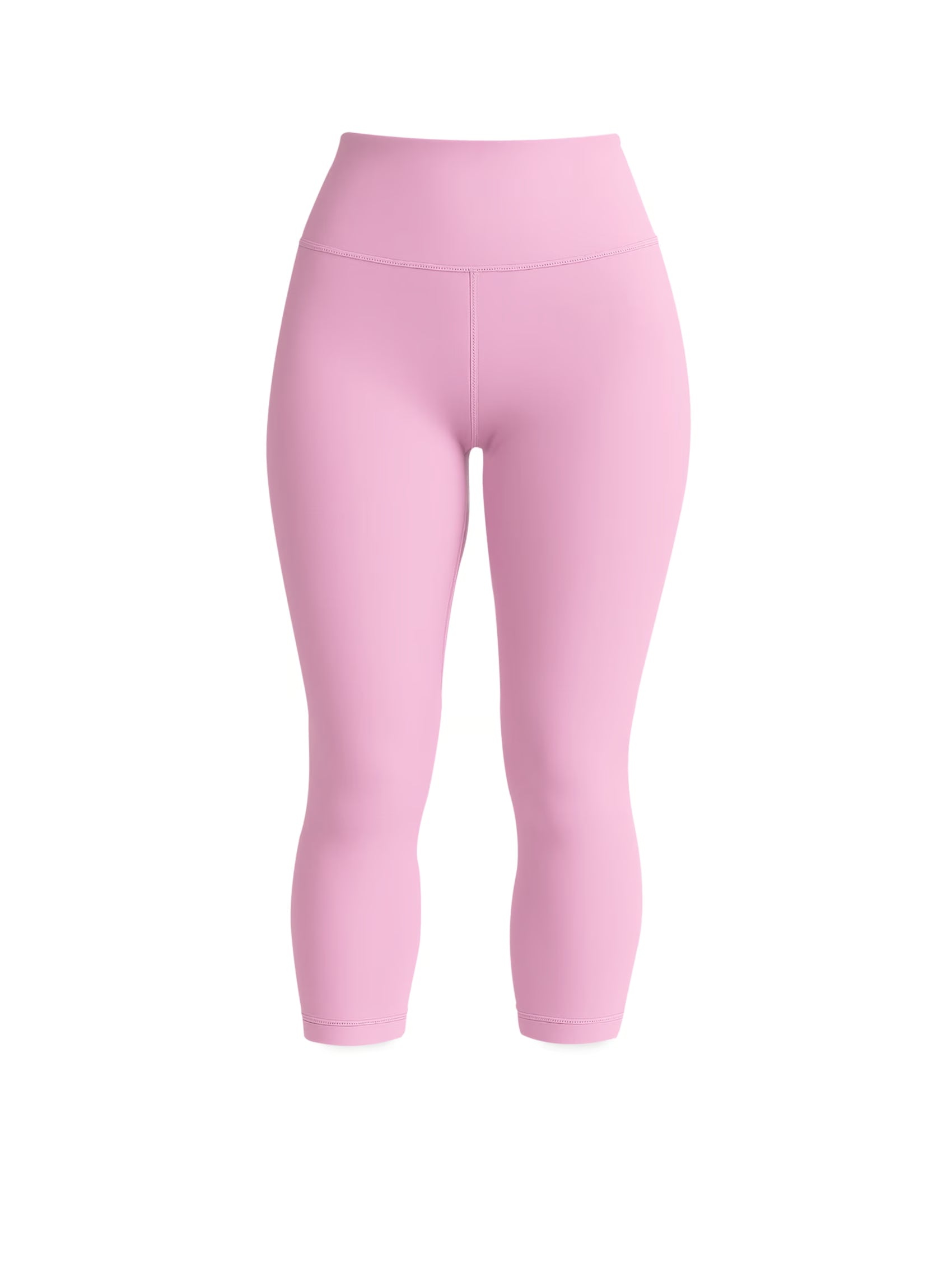 AIIZ Women's High-Rise Cropped Pants (Pink / S)