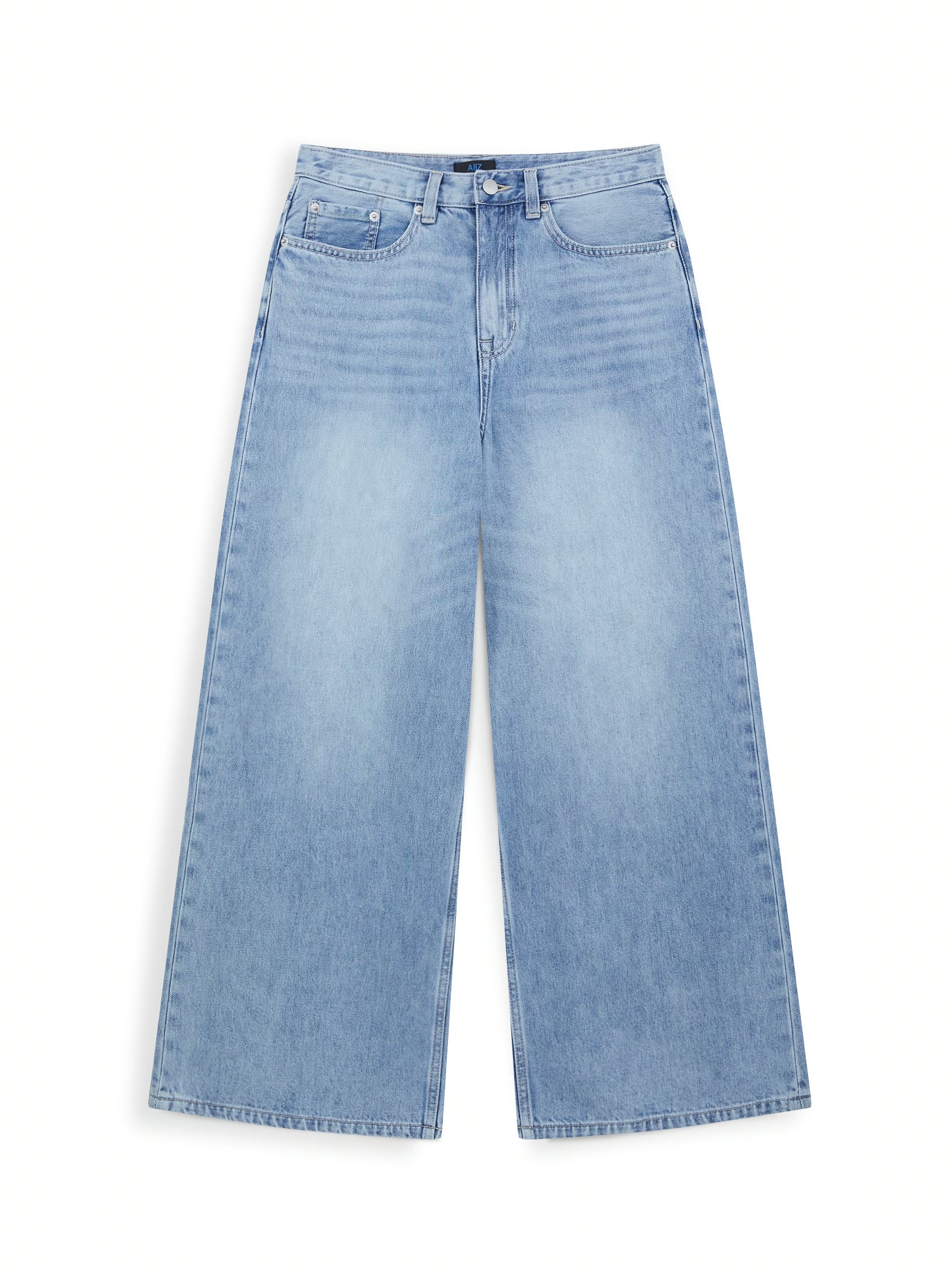 AIIZ Women's Baggy Denim (Light Blue / 25)
