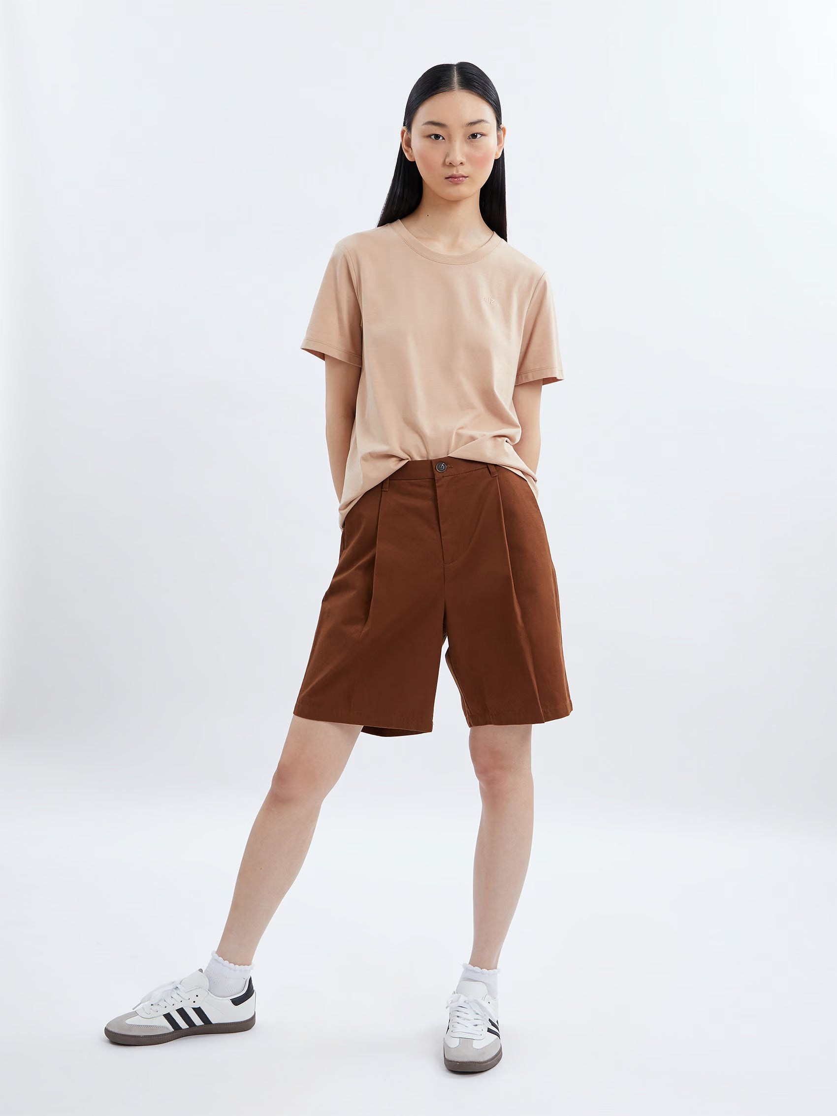 AIIZ Women’s Logo T-Shirt Cotton Polyester
