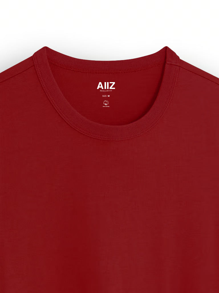 AIIZ Women's Round Neck T-Shirt