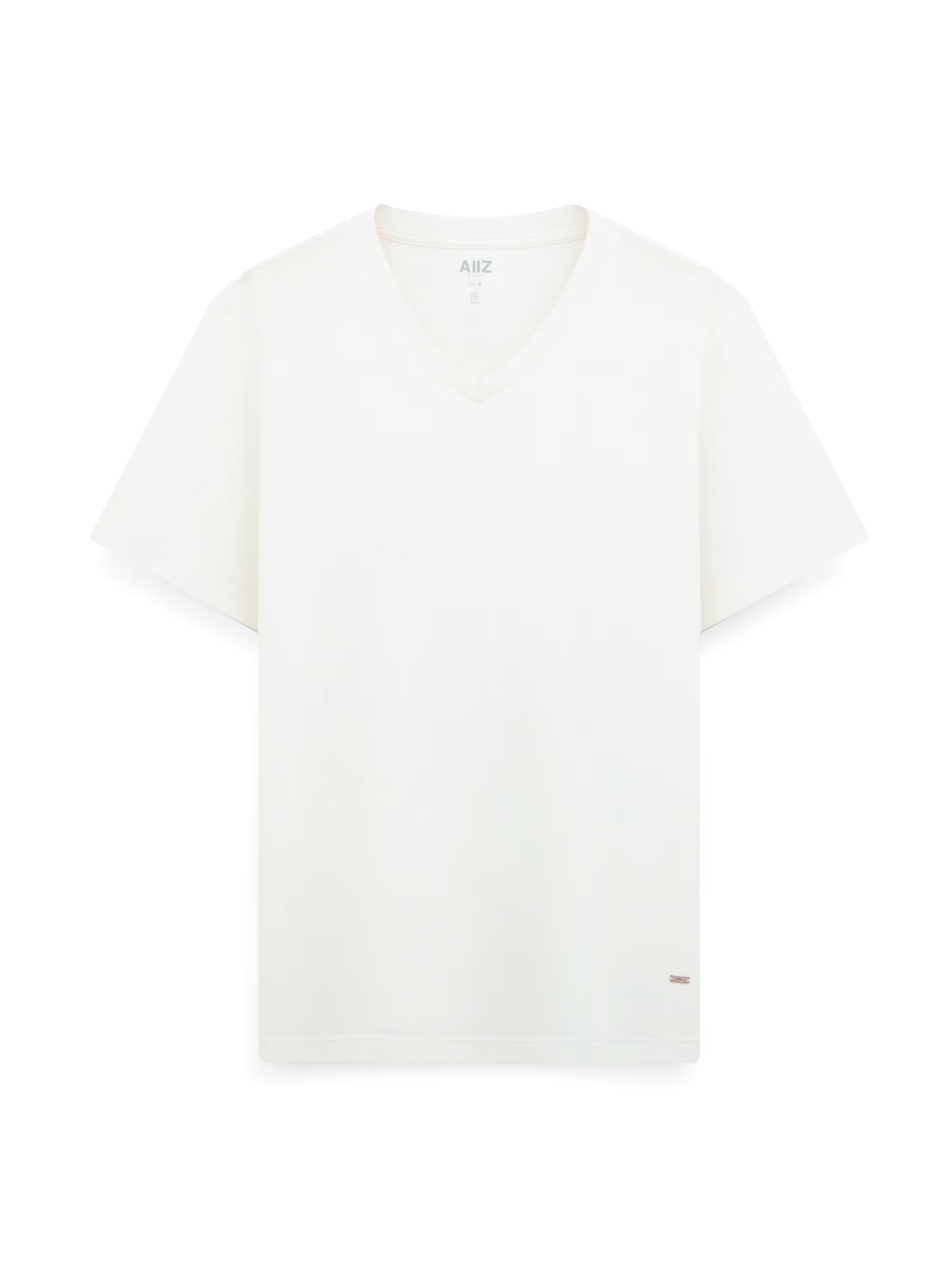 AIIZ Women’s Logo T-Shirt Cotton Polyester (White / S)