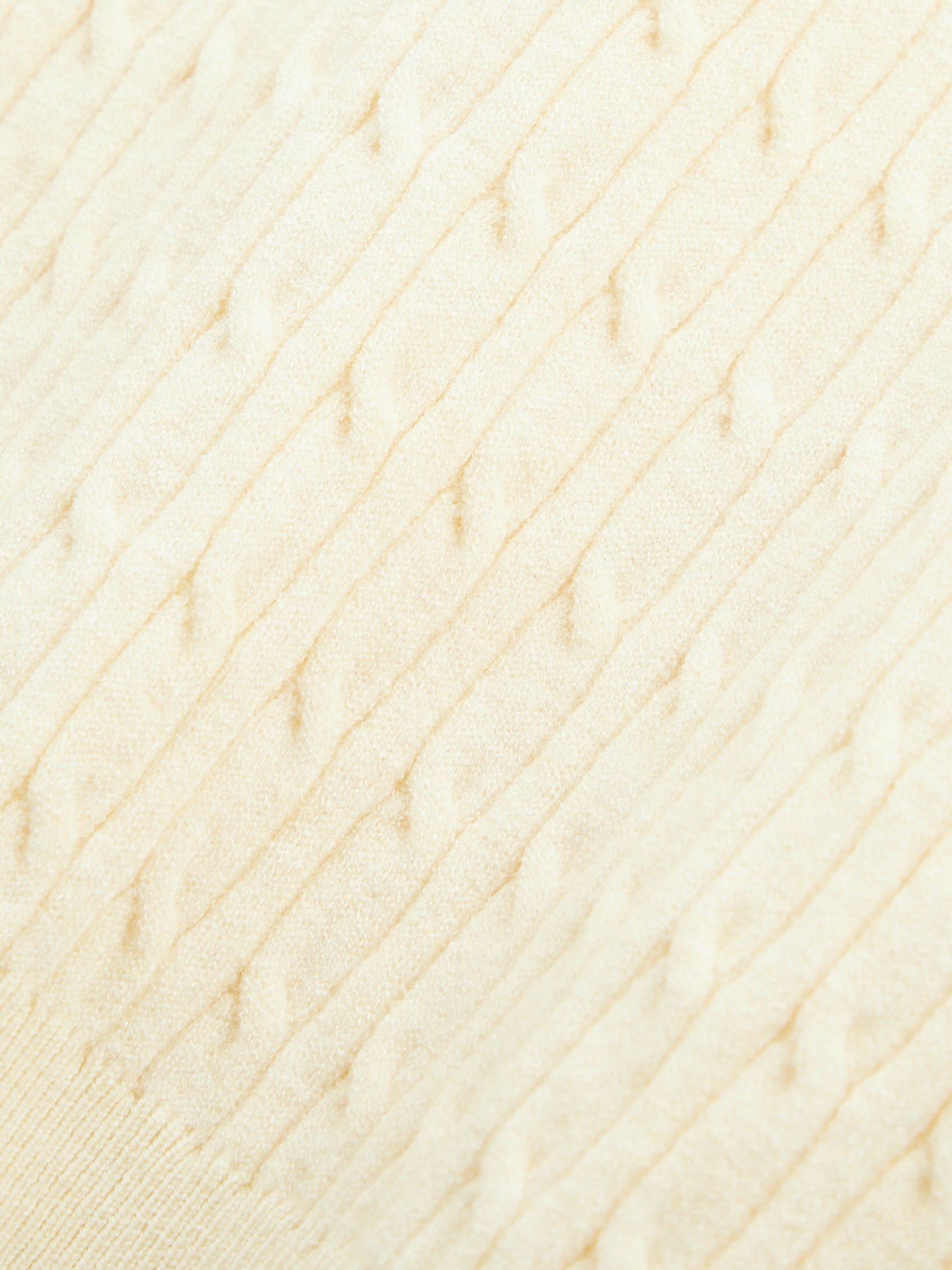 AIIZ Girl’s Cable Knit Polo