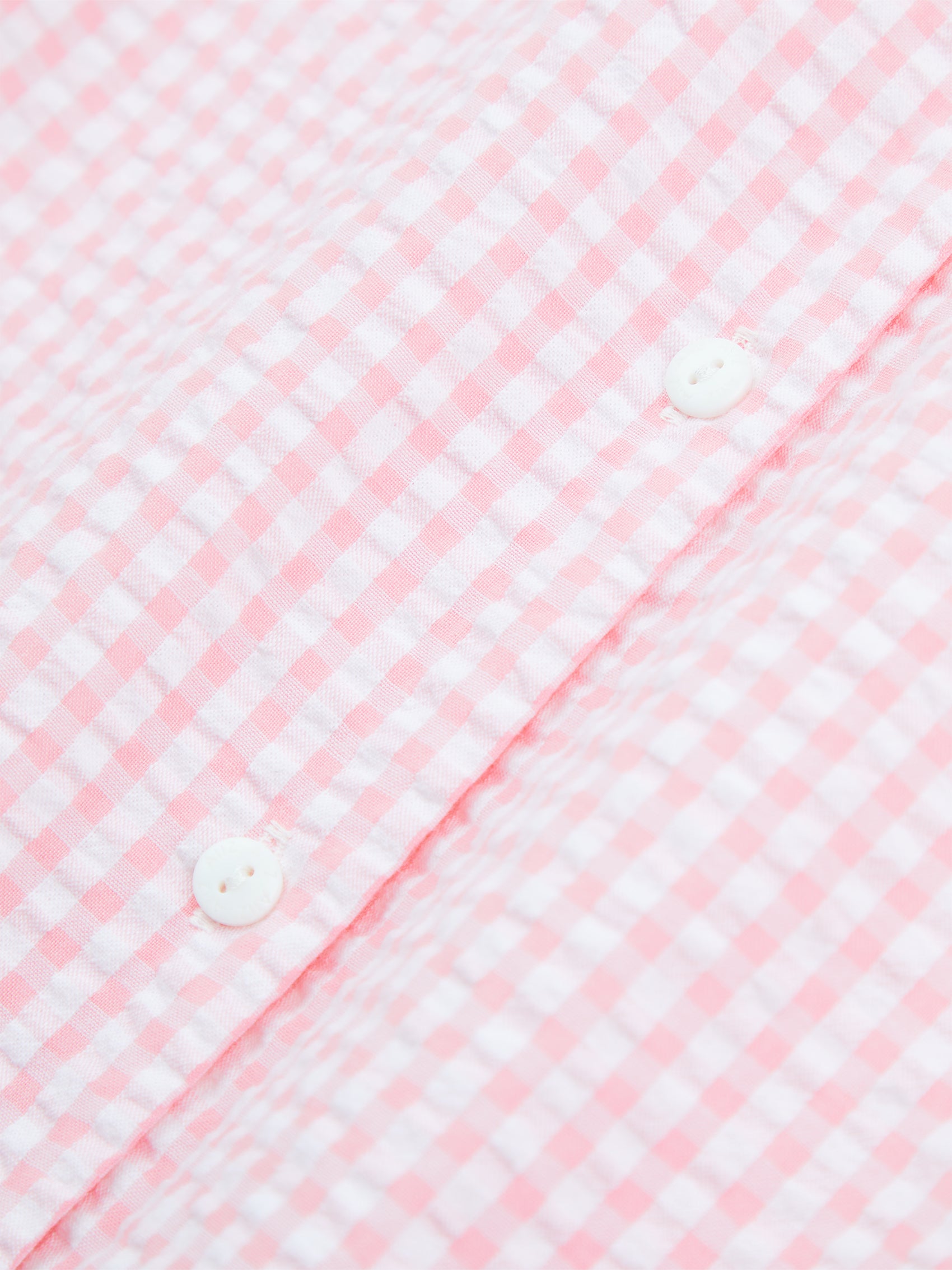 AIIZ Girl's Check Short Sleeve Shirt