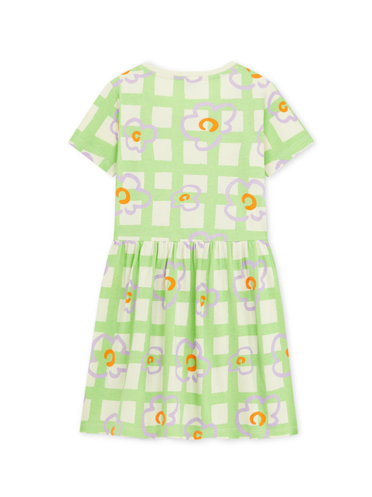 AIIZ Girl's Printed Jersey Dress