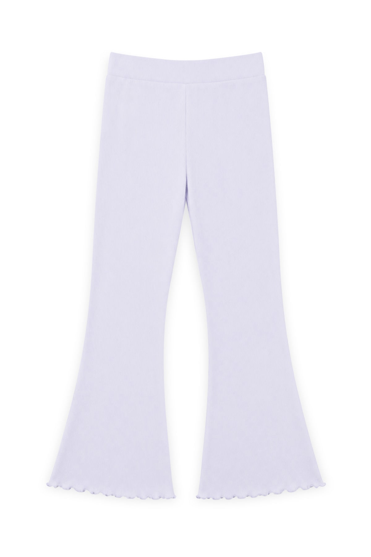 AIIZ Girl’s Ribbed Flared Leggings