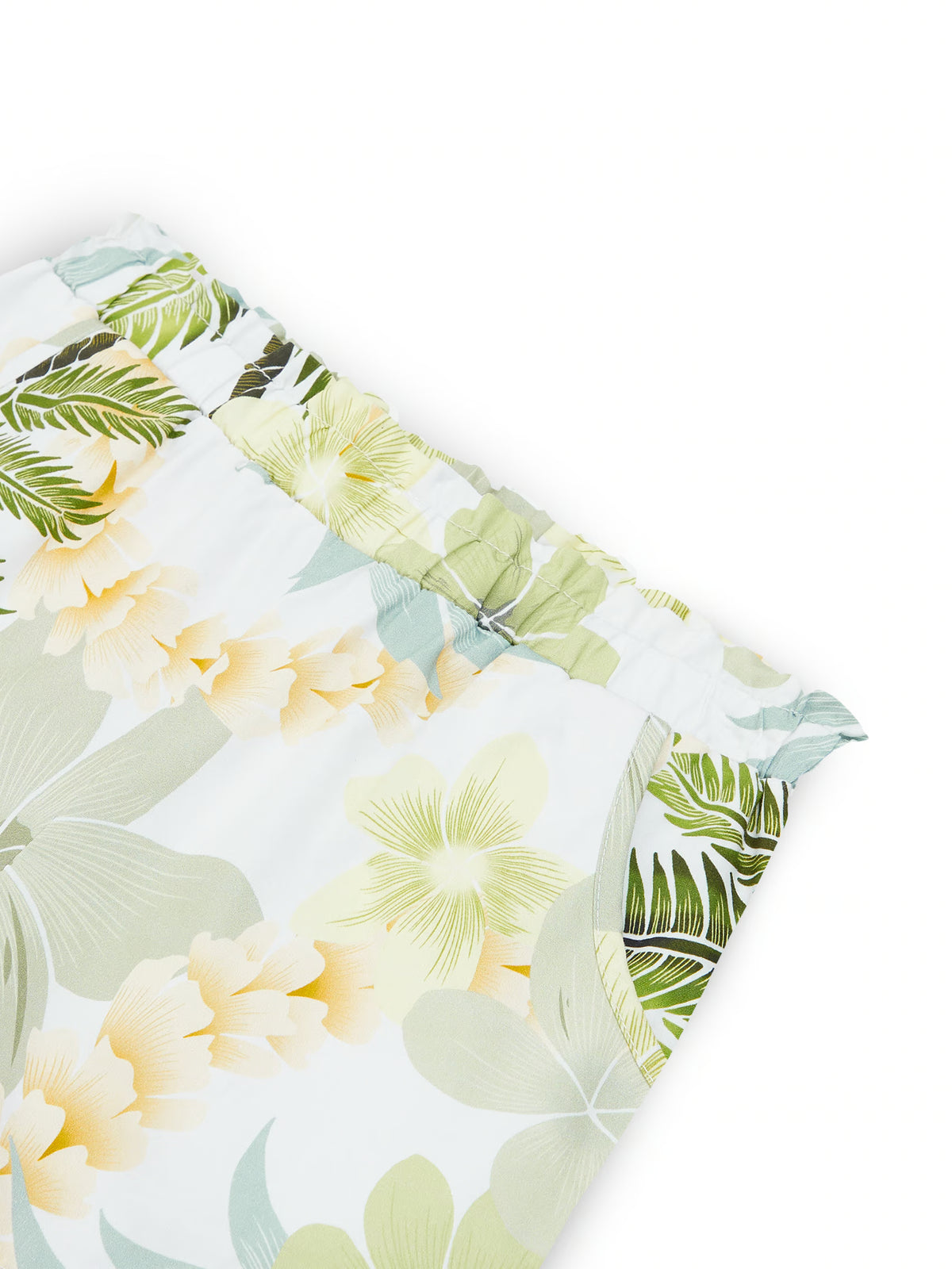 AIIZ Girl's Classic Hawaii Printed Easy Shorts