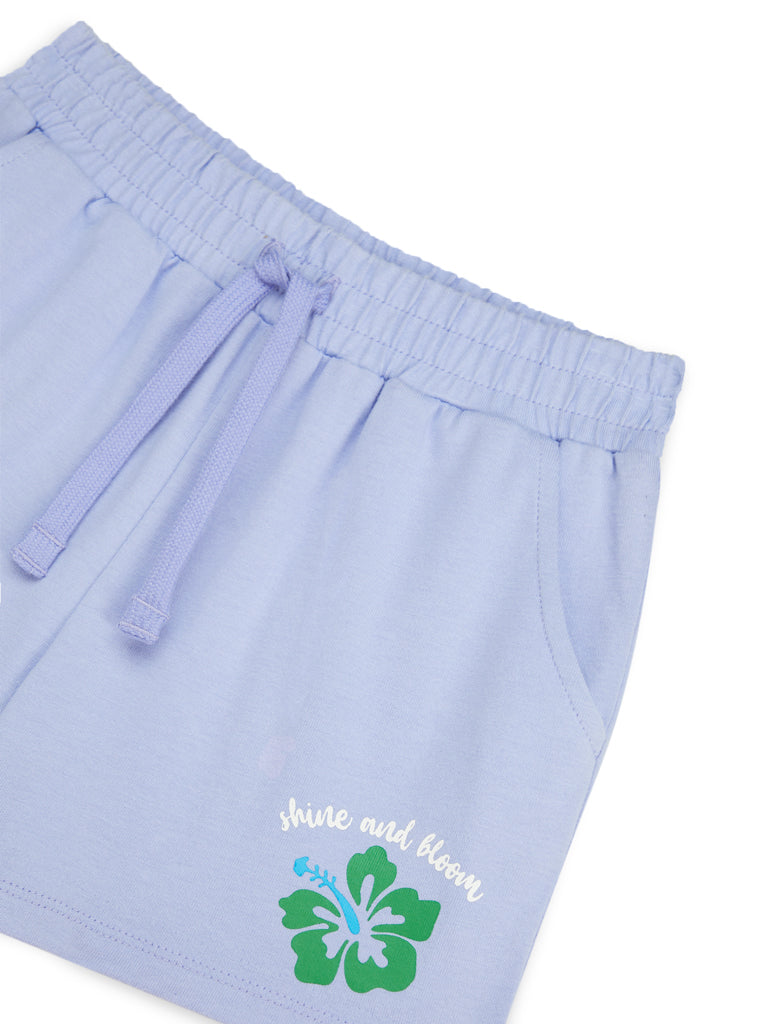 Girl's Graphic Jersey Shorts