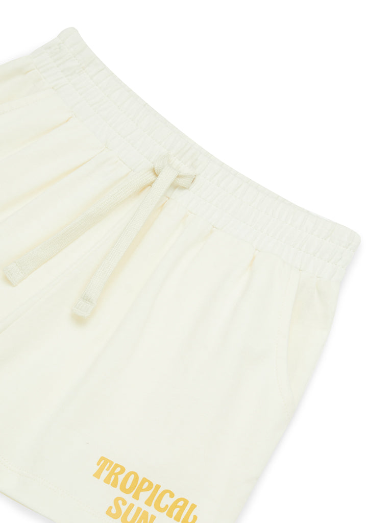 Girl's Graphic Jersey Shorts