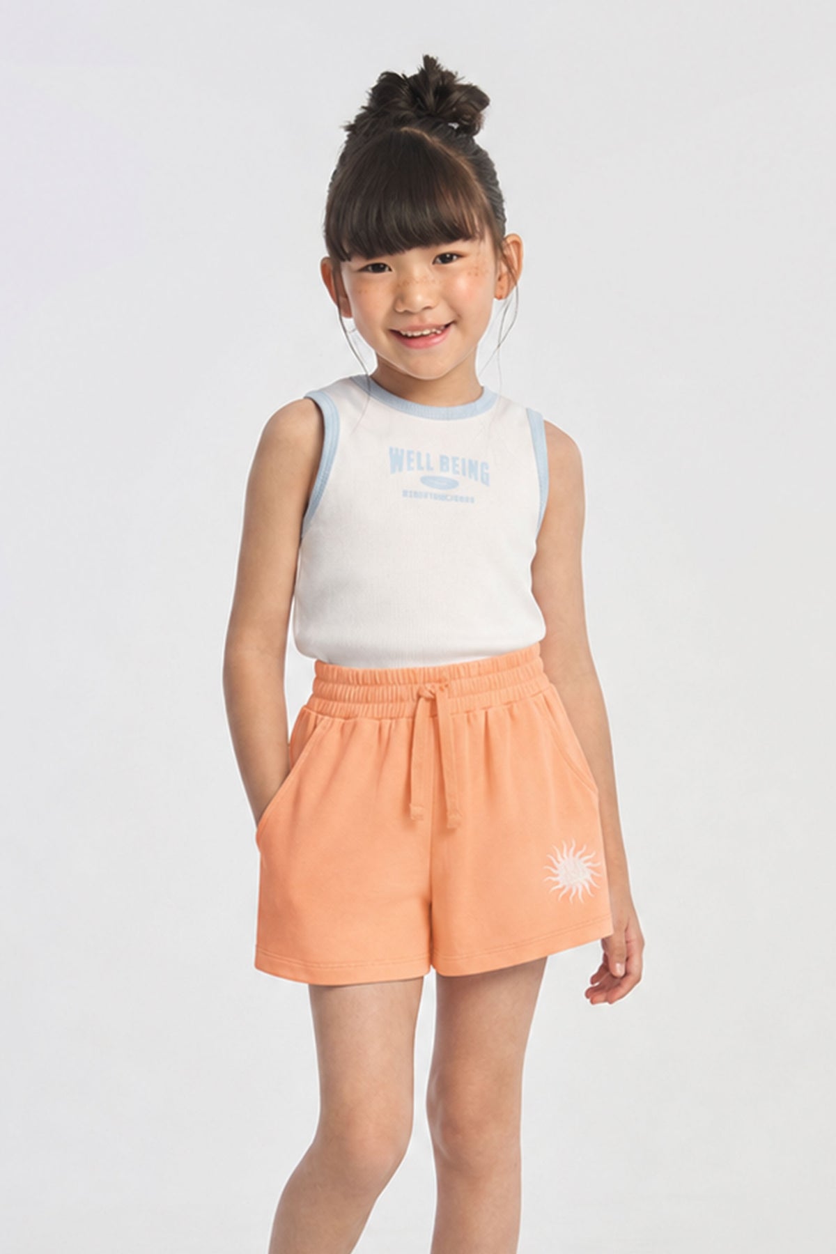 Girl's Graphic Jersey Shorts
