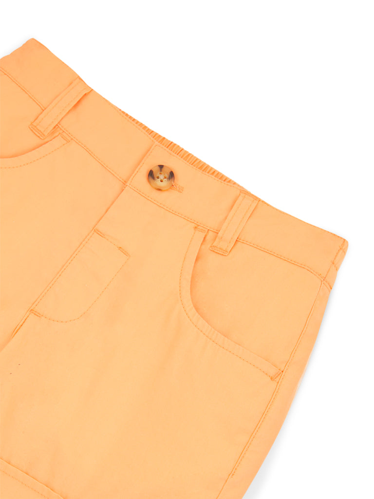 AIIZ Girl's Elastic Waist Shorts