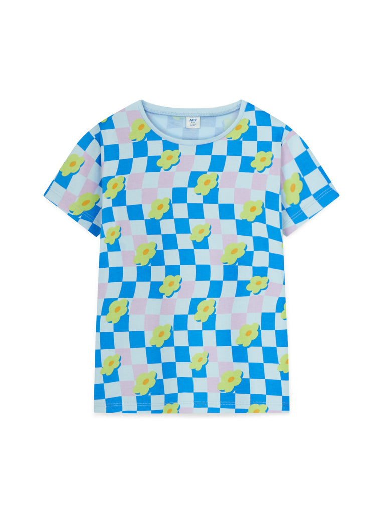 AIIZ Girl's Printed T-Shirt