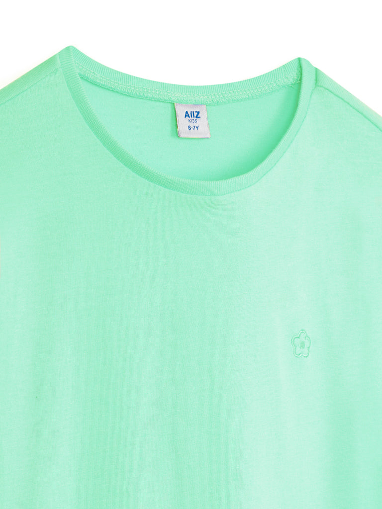 AIIZ Girl's Regular T-Shirt