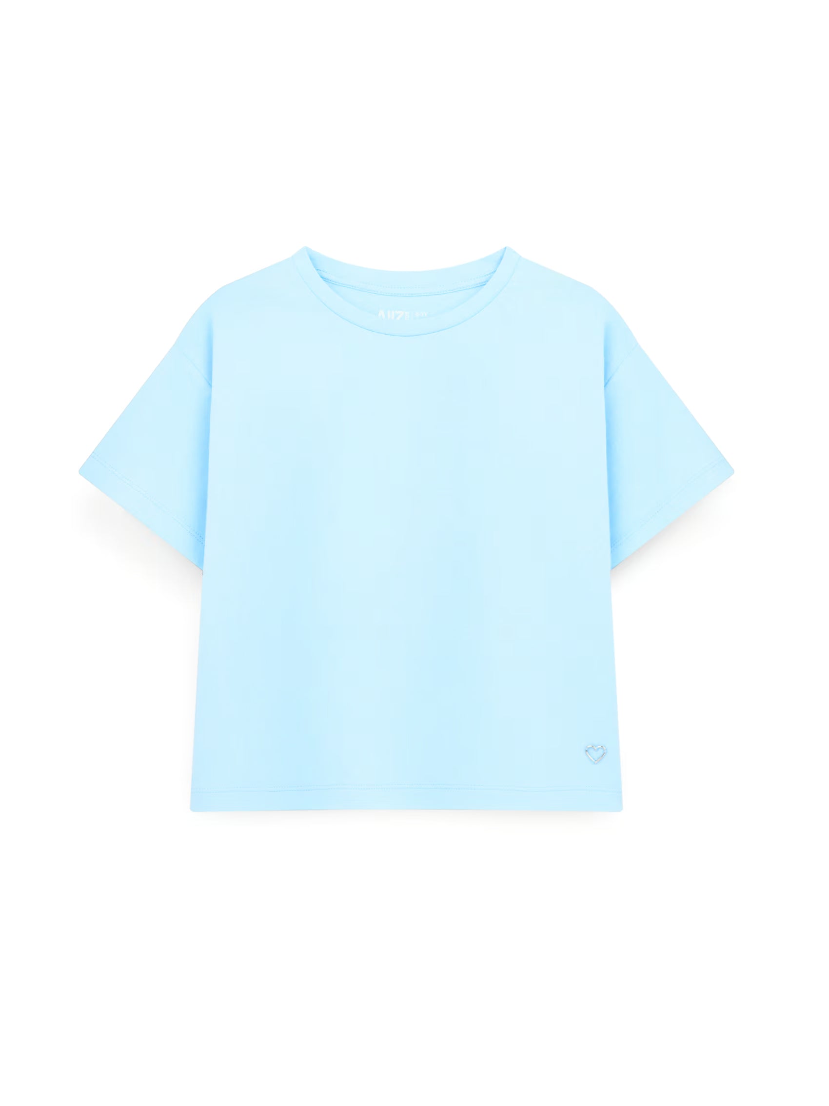 AIIZ Girl's Crew Neck T-Shirt