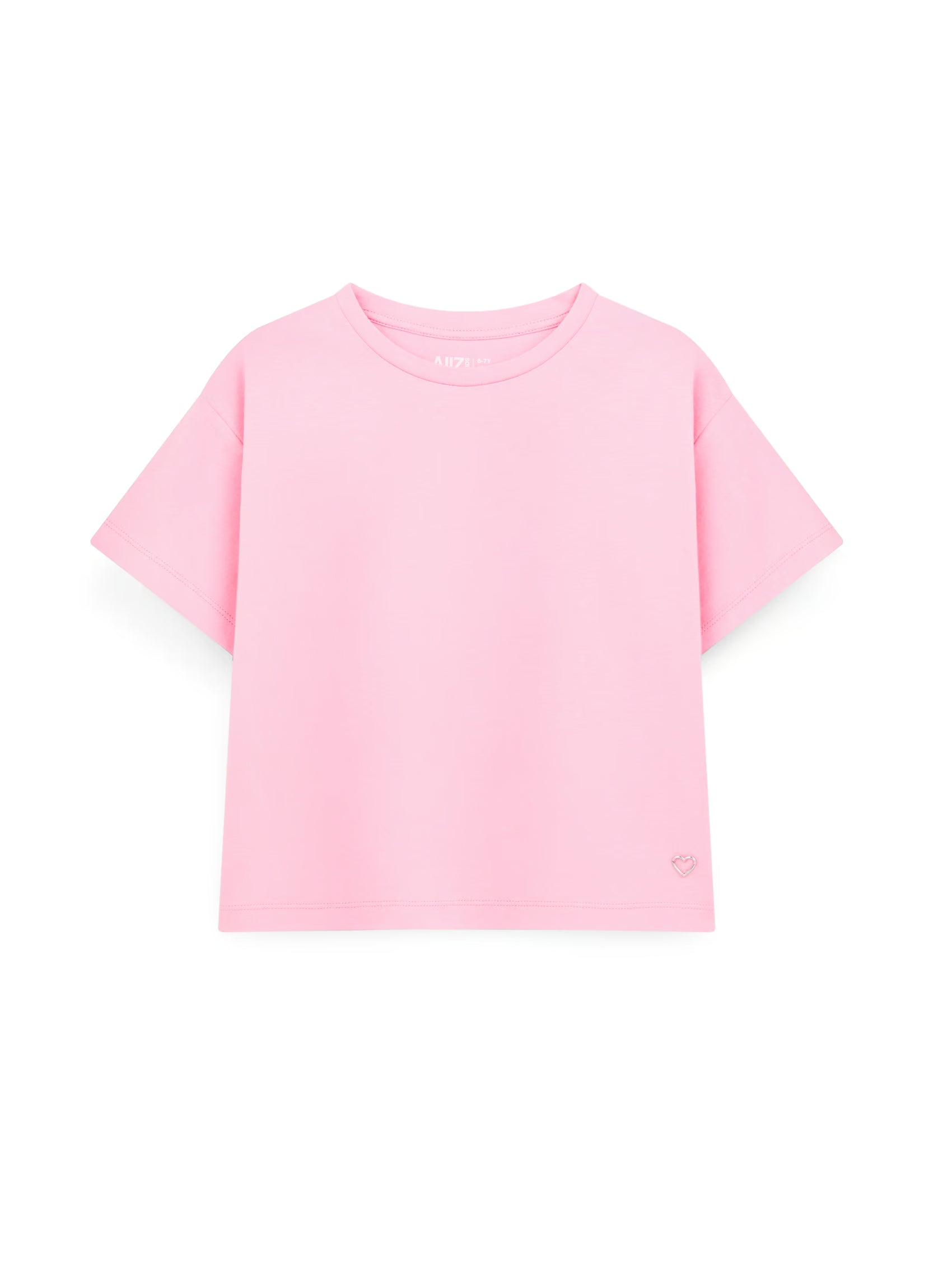 AIIZ Girl's Crew Neck T-Shirt