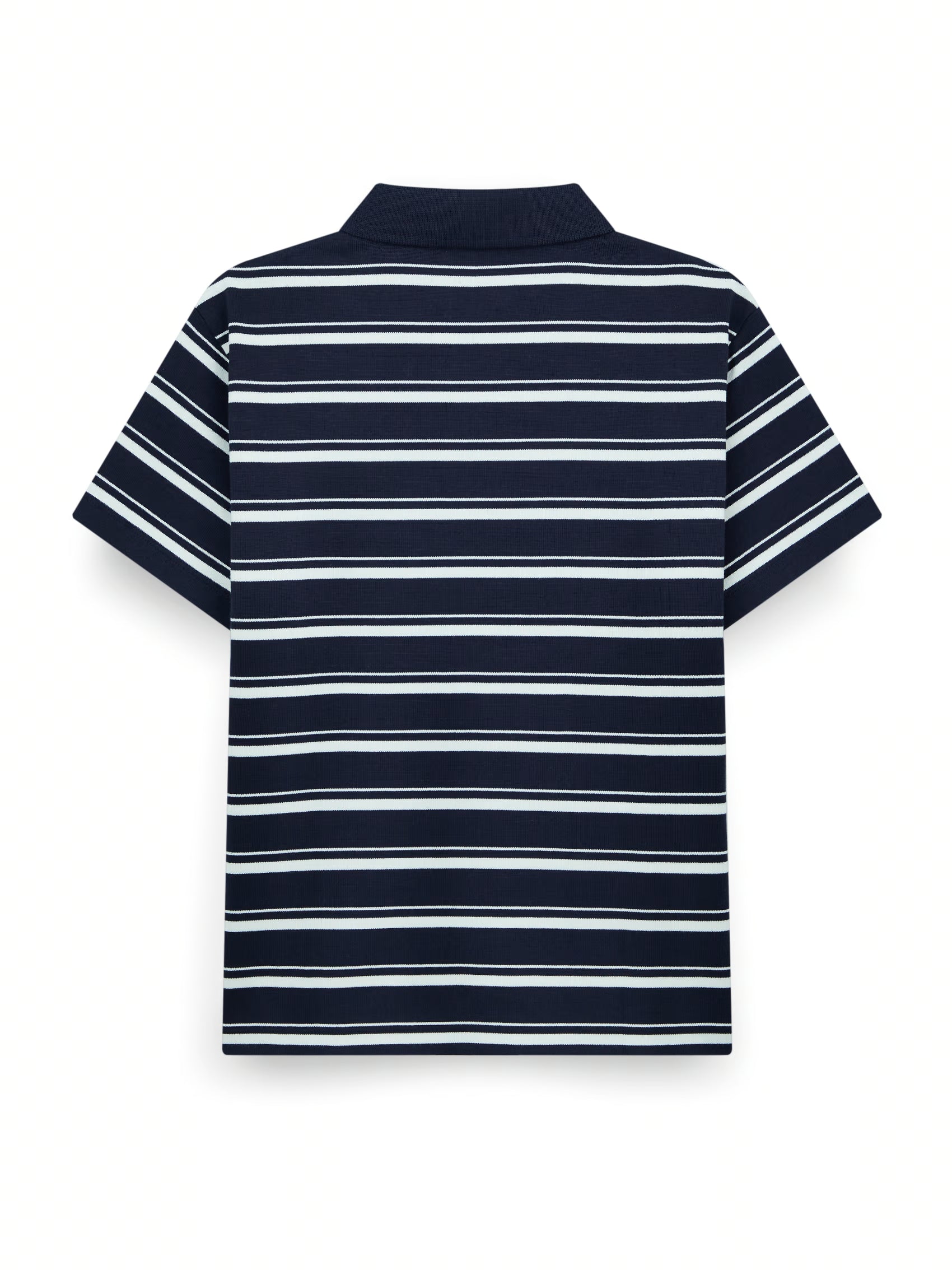 AIIZ Boy's Striped Polo Shirt