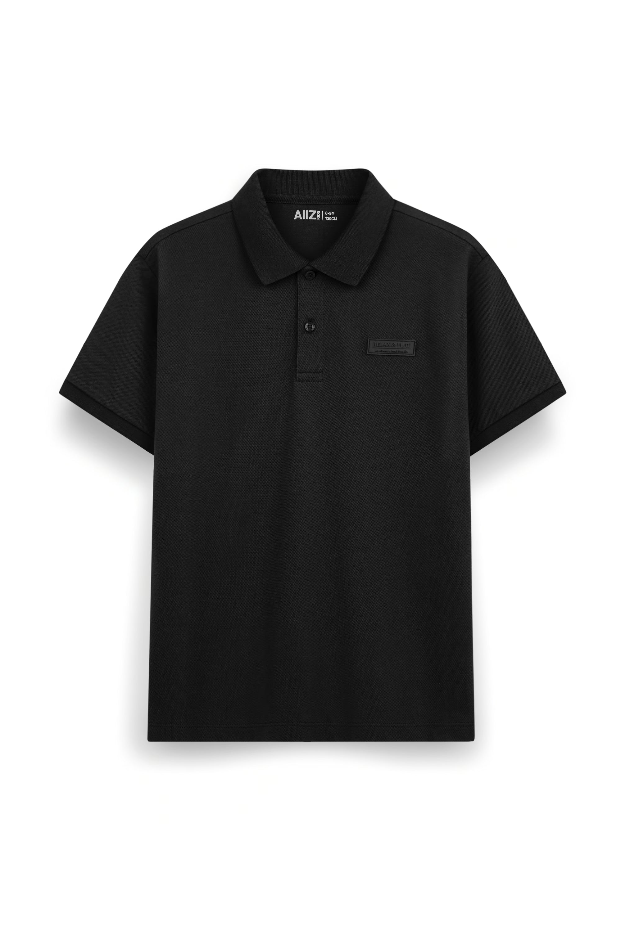 AIIZ Boy's Pique Polo Shirt