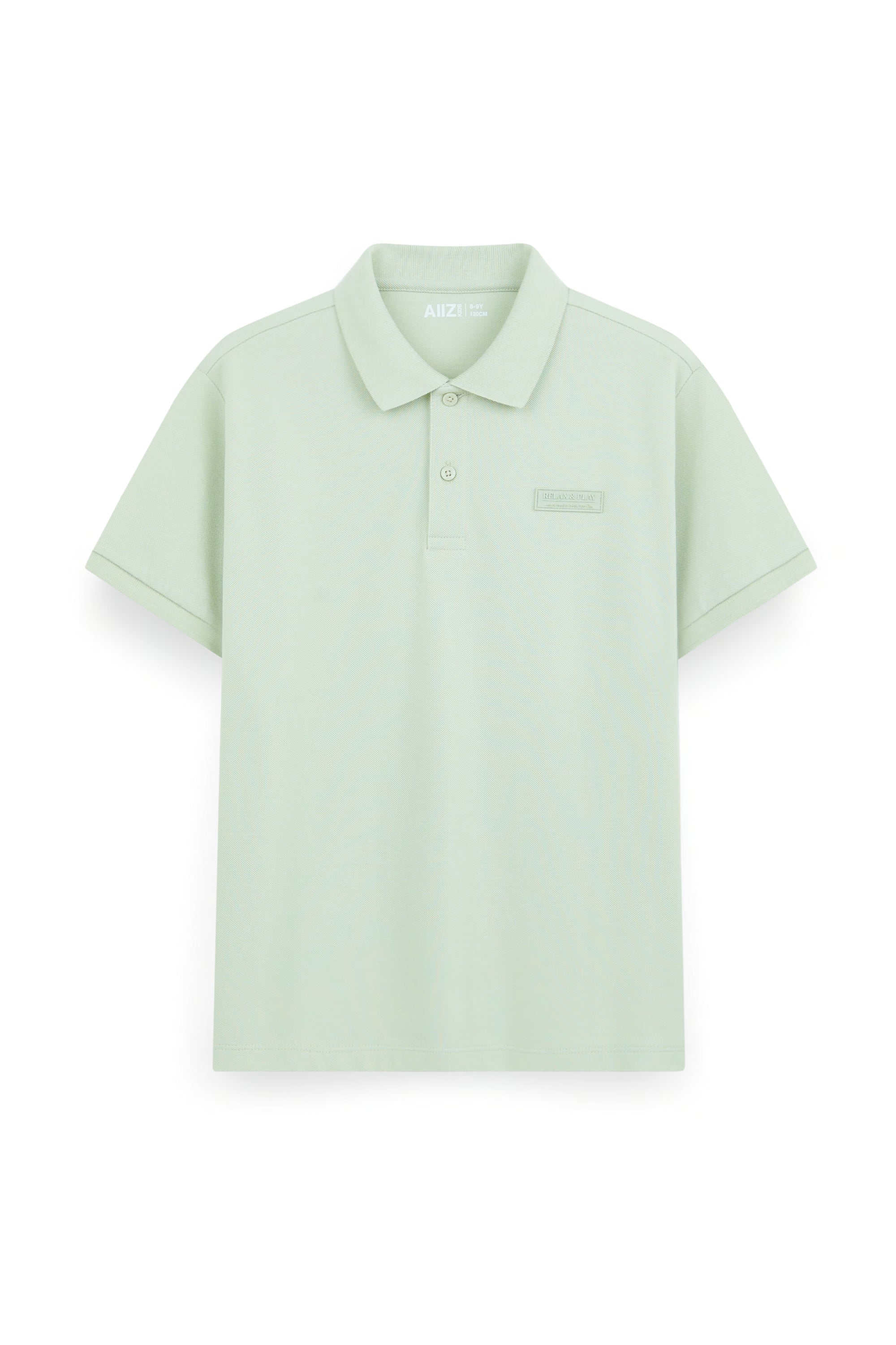 AIIZ Boy's Pique Polo Shirt