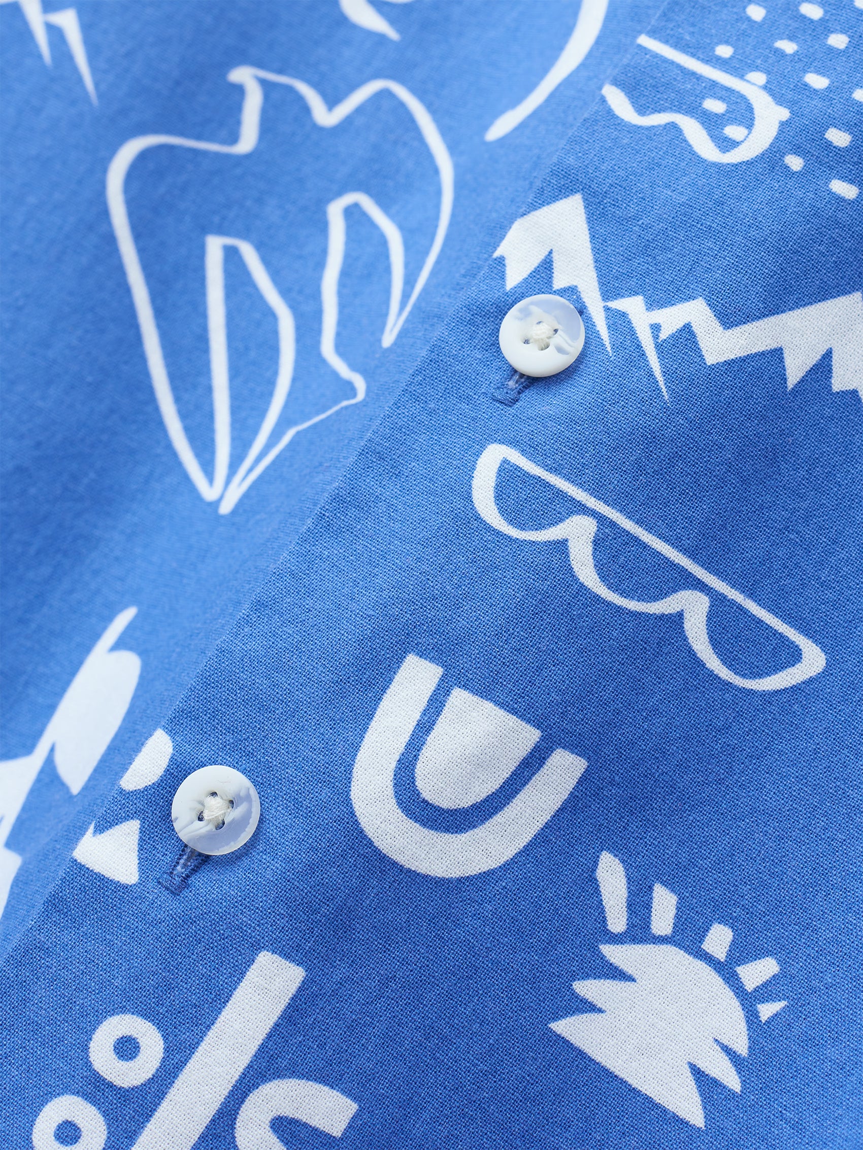 AIIZ Boy’s Printed Short Sleeve Shirt