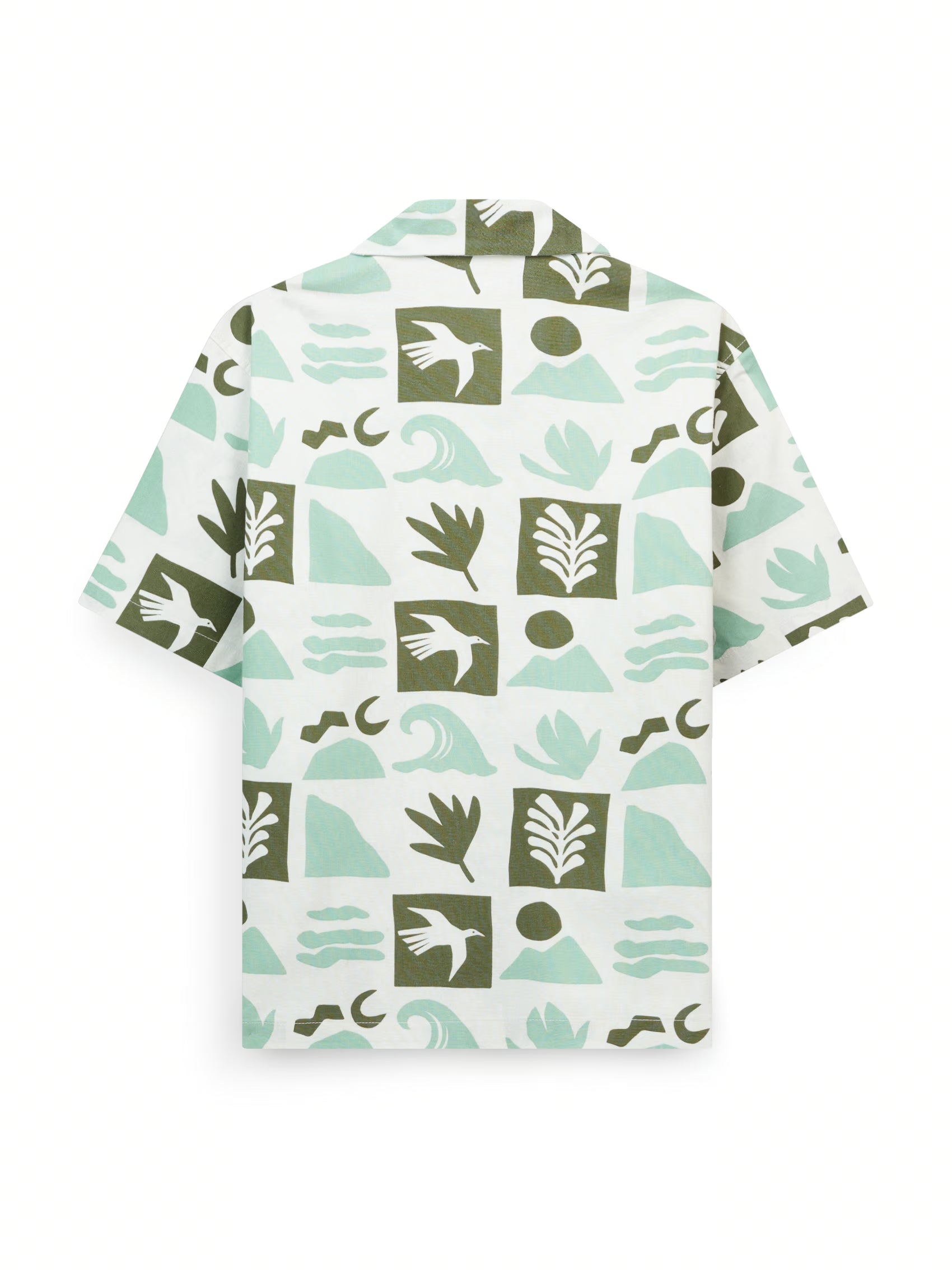 AIIZ Boy’s Printed Short Sleeve Shirt