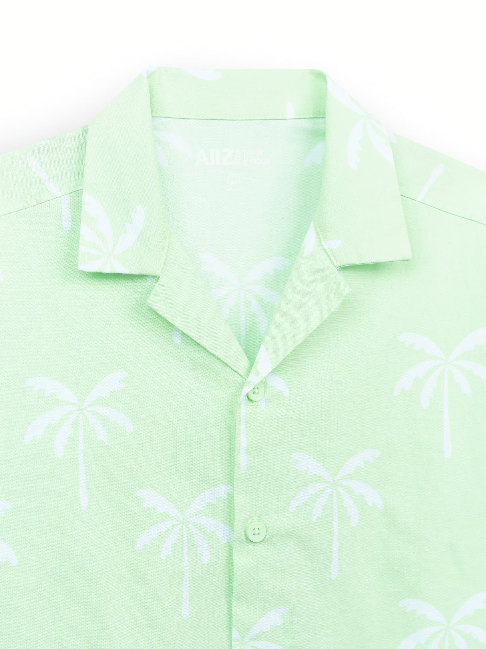 AIIZ Boy’s Printed Short Sleeve Shirt