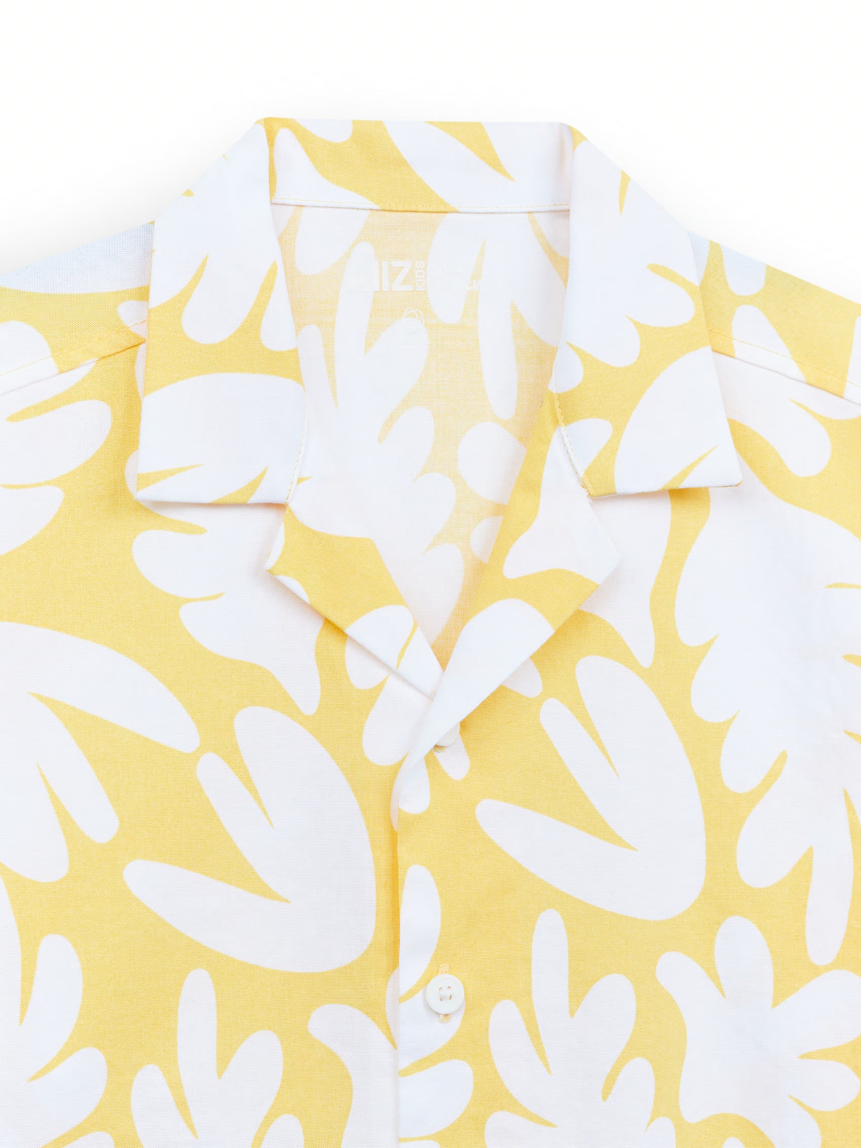 AIIZ Boy’s Printed Short Sleeve Shirt