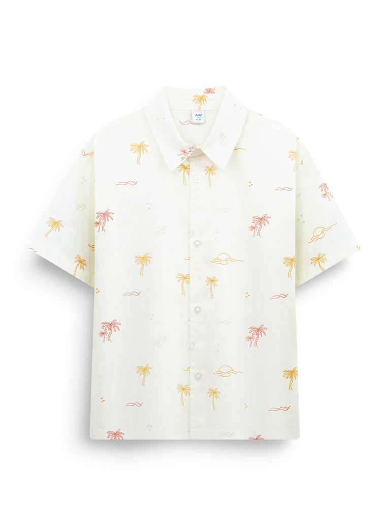 Boy’s Printed Short Sleeve Shirts