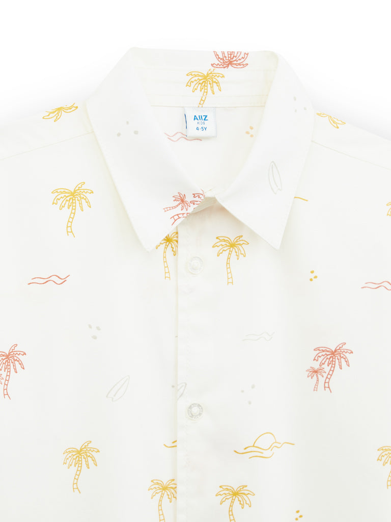 Boy’s Printed Short Sleeve Shirts