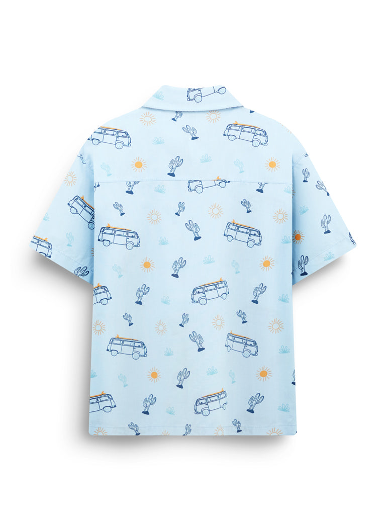 Boy’s Printed Short Sleeve Shirts