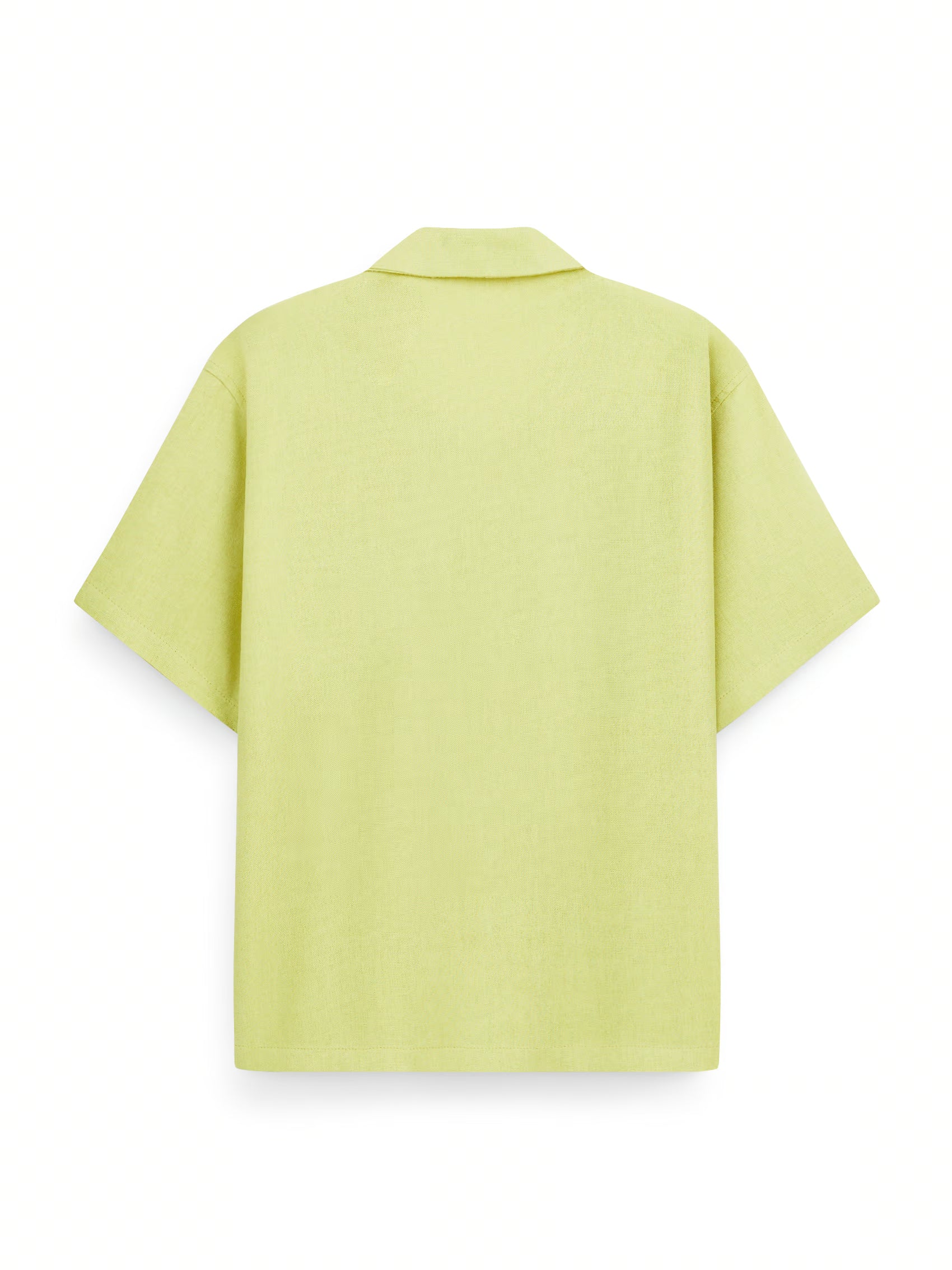 AIIZ Boy's Printed Camp Collar Shirt