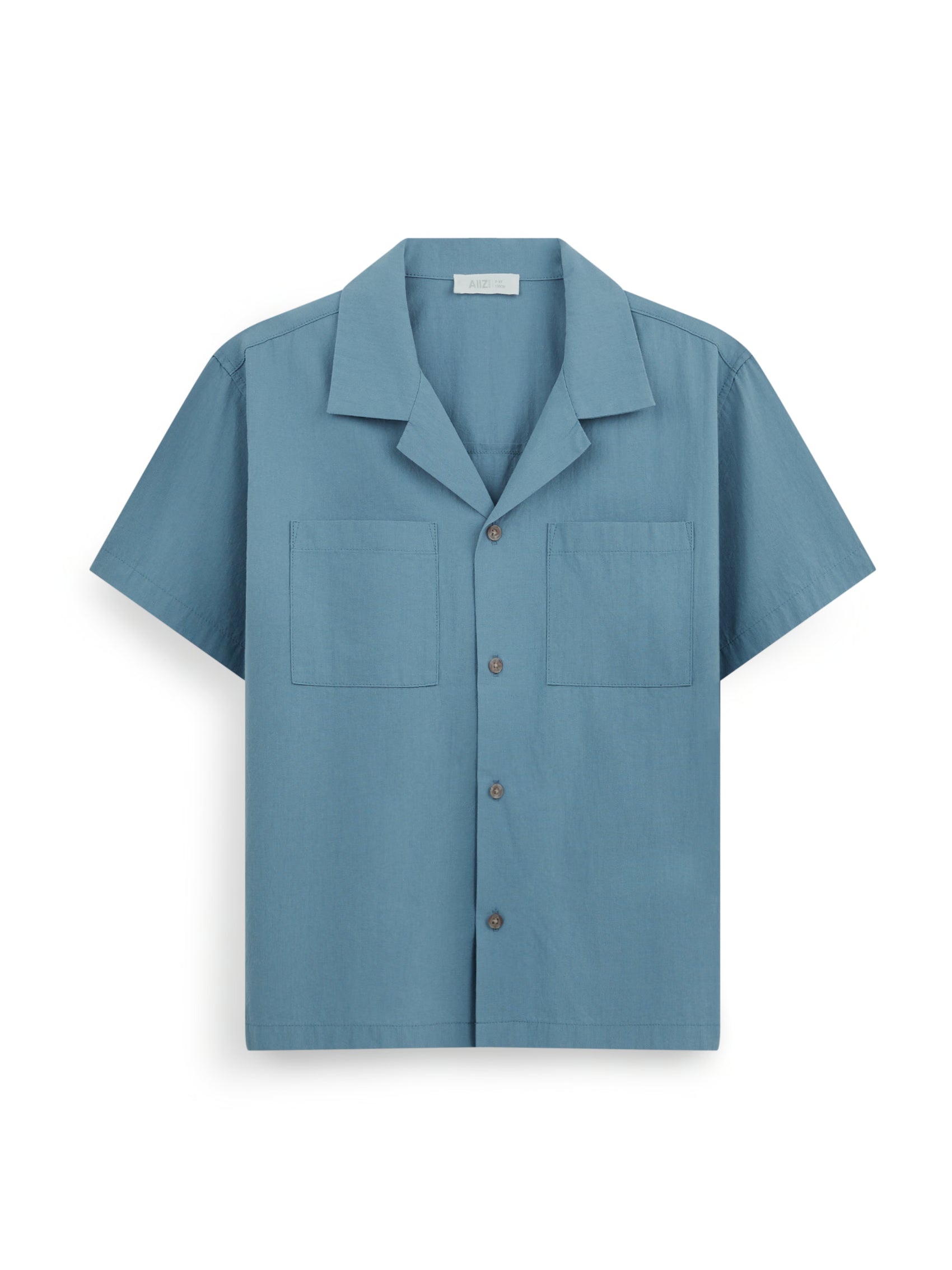 AIIZ Boy’s Resort Shirt (Dark Blue / 4-5Y)