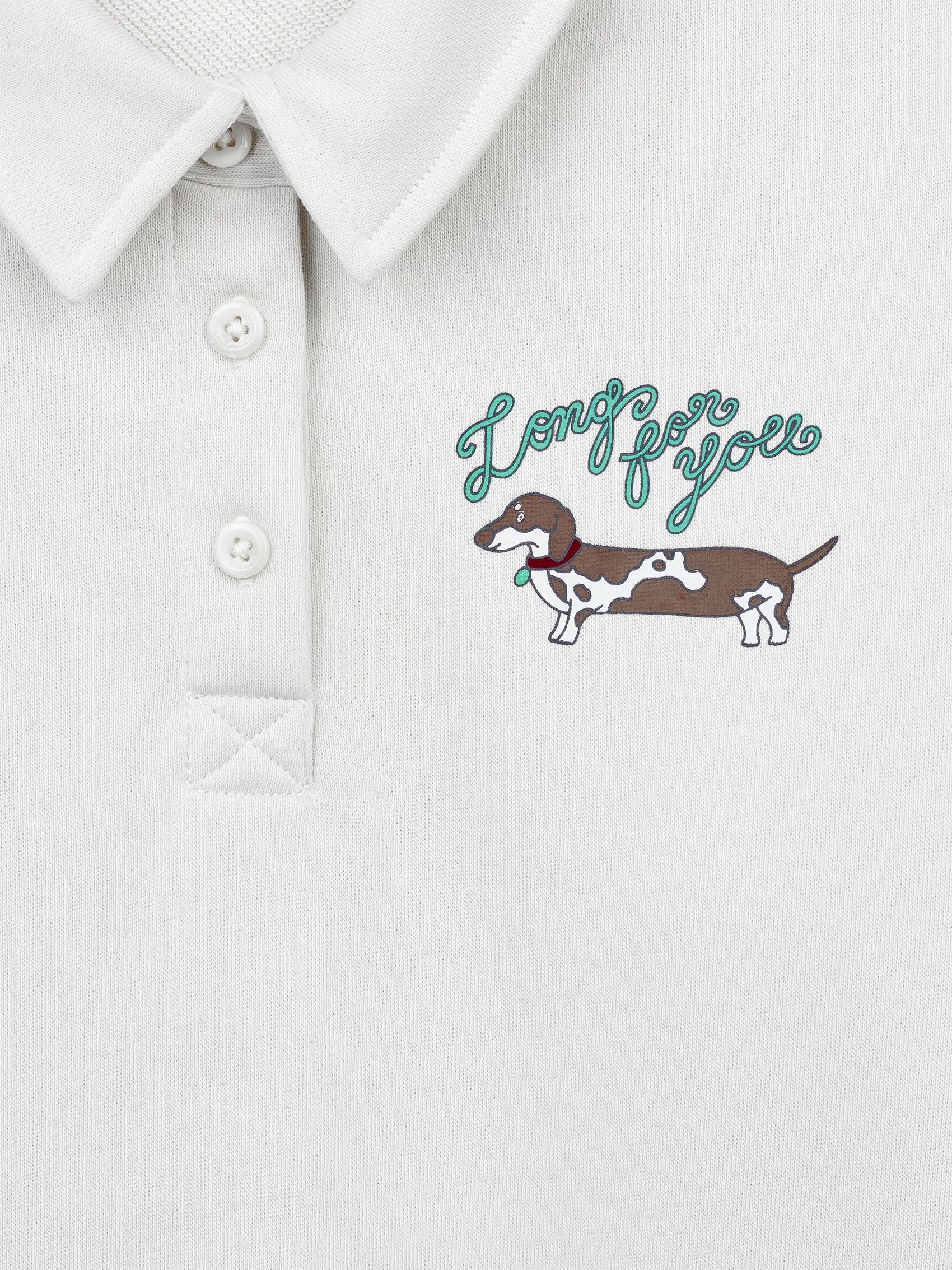 AIIZ Boy's Petite Cafe Polo Sweatshirt