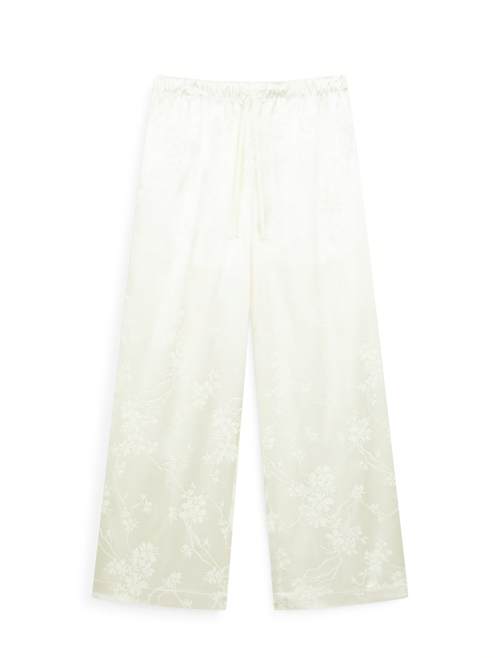 AIIZ Boy's Jacquard Pants (Cream / 4-5Y)