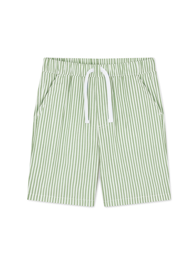 AIIZ Boy's Striped Easy Shorts