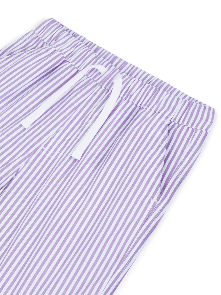 AIIZ Boy's Striped Easy Shorts