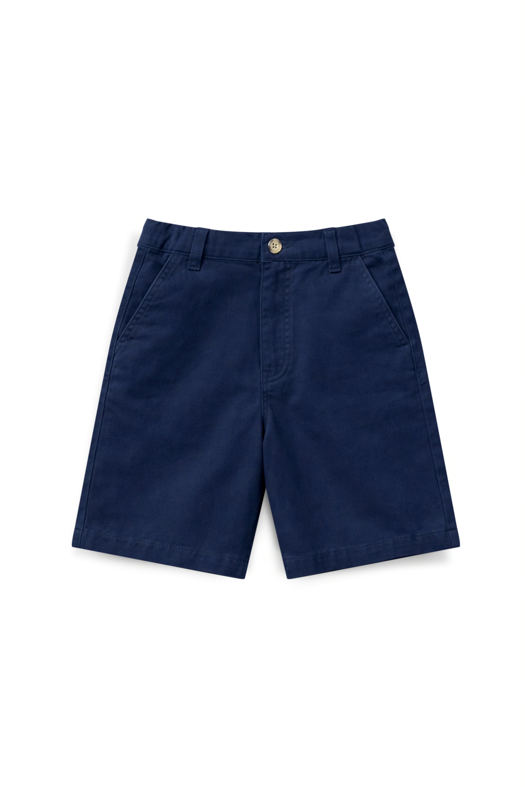 AIIZ Boy's Elastic Shorts (Navy / 4-5Y)