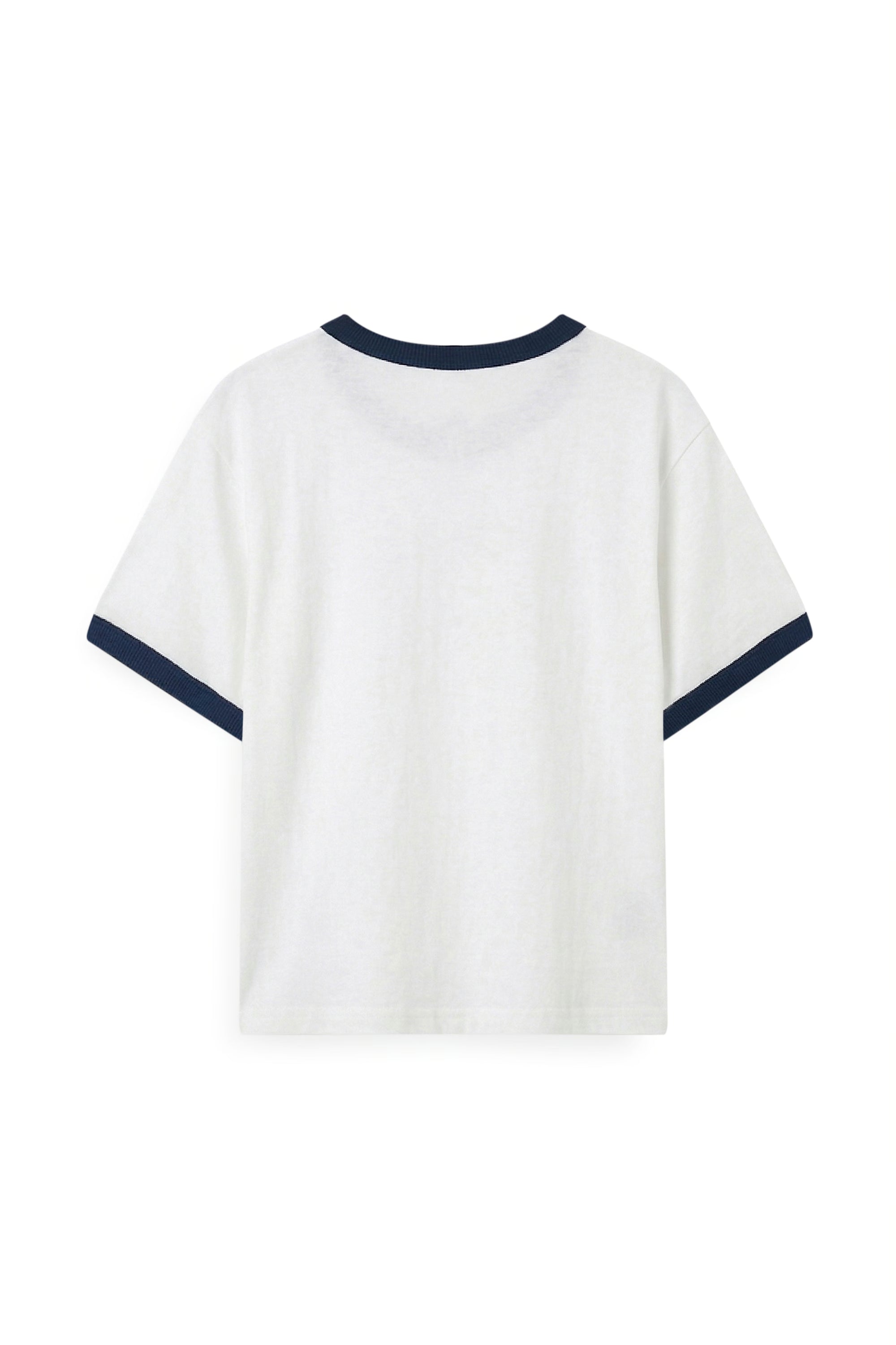 AIIZ Boy's Ringer Graphic T-Shirt