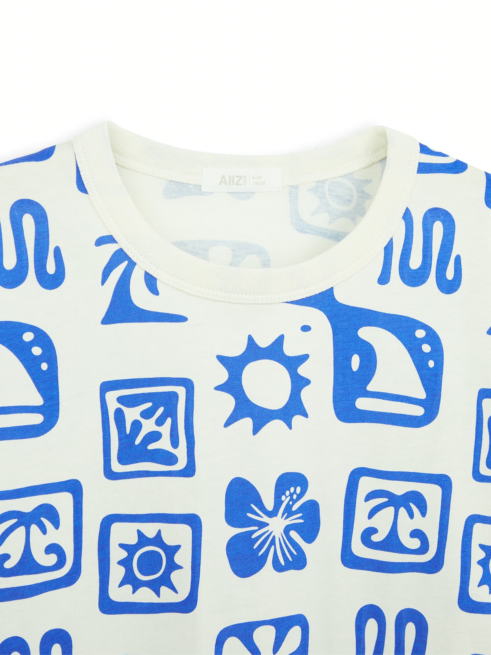 AIIZ Boy's Printed T-Shirt