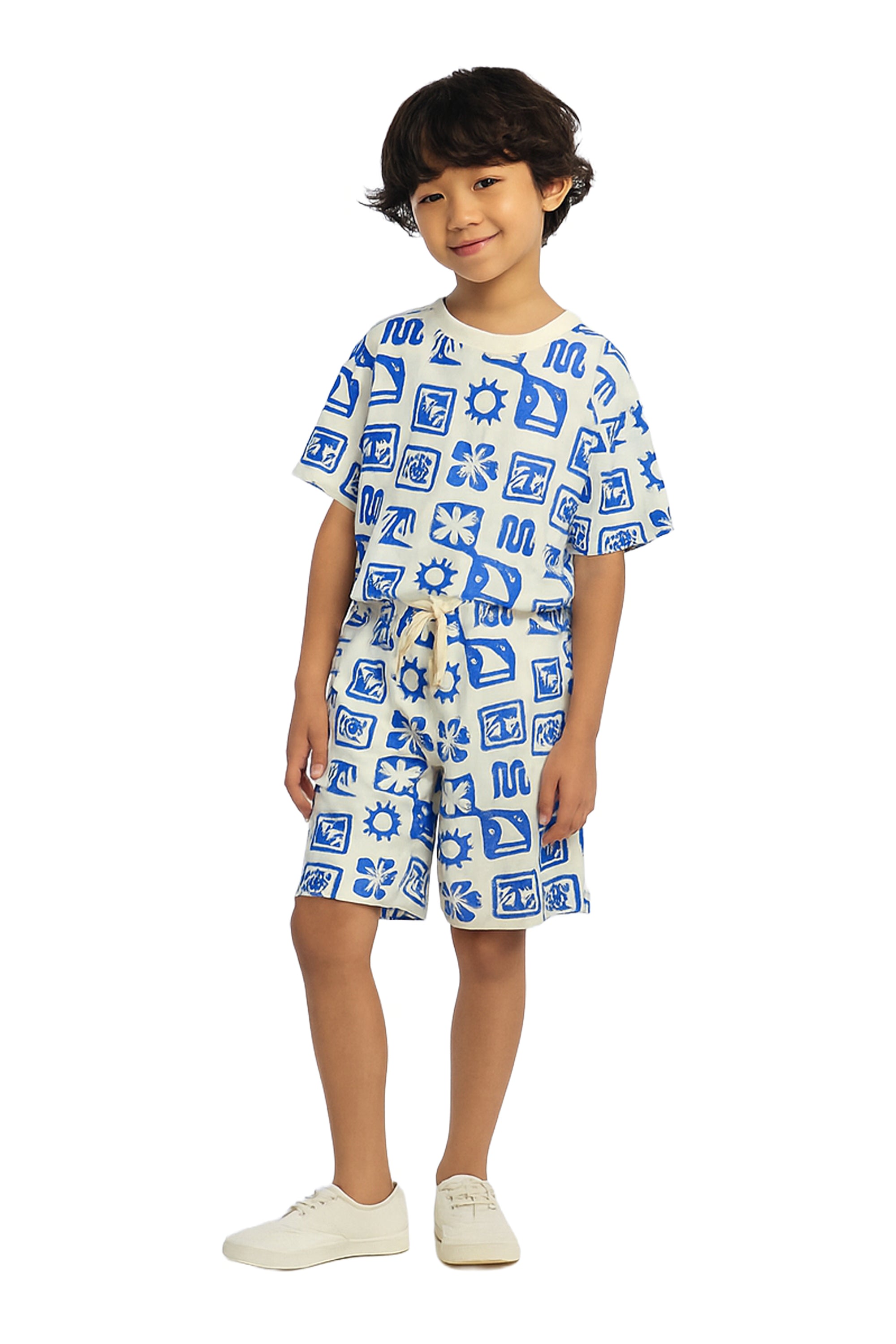 AIIZ Boy's Printed T-Shirt