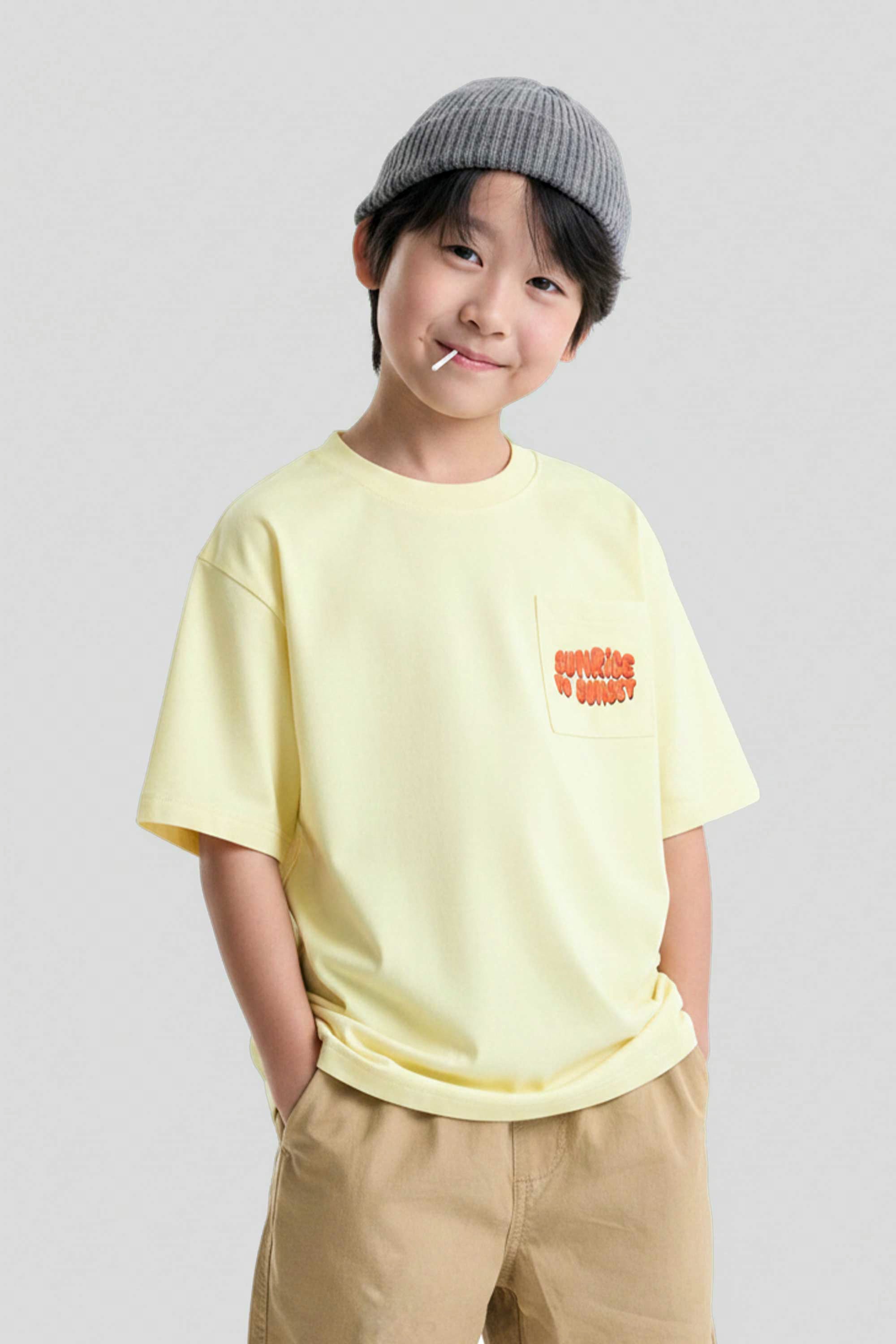 AIIZ Boy's Graphic T-Shirt