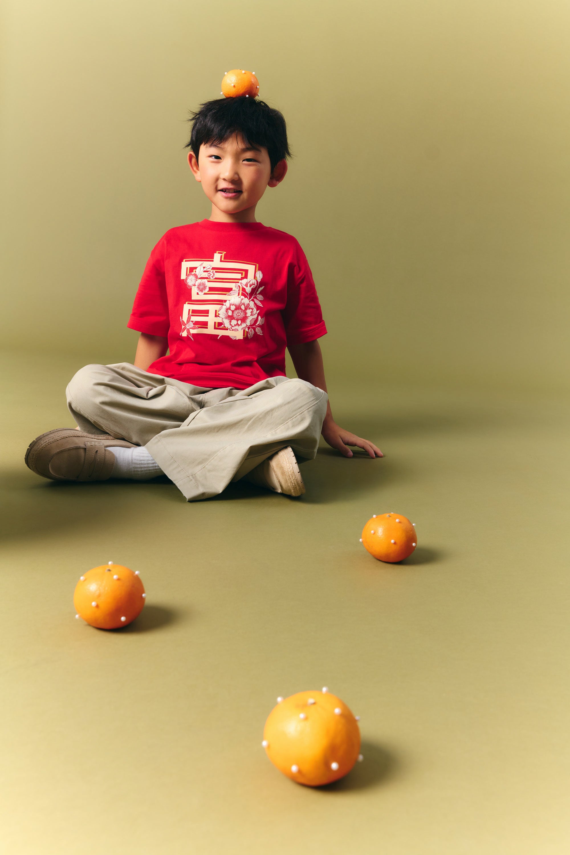 AIIZ Kids Trail of Blessings Graphic T-Shirt