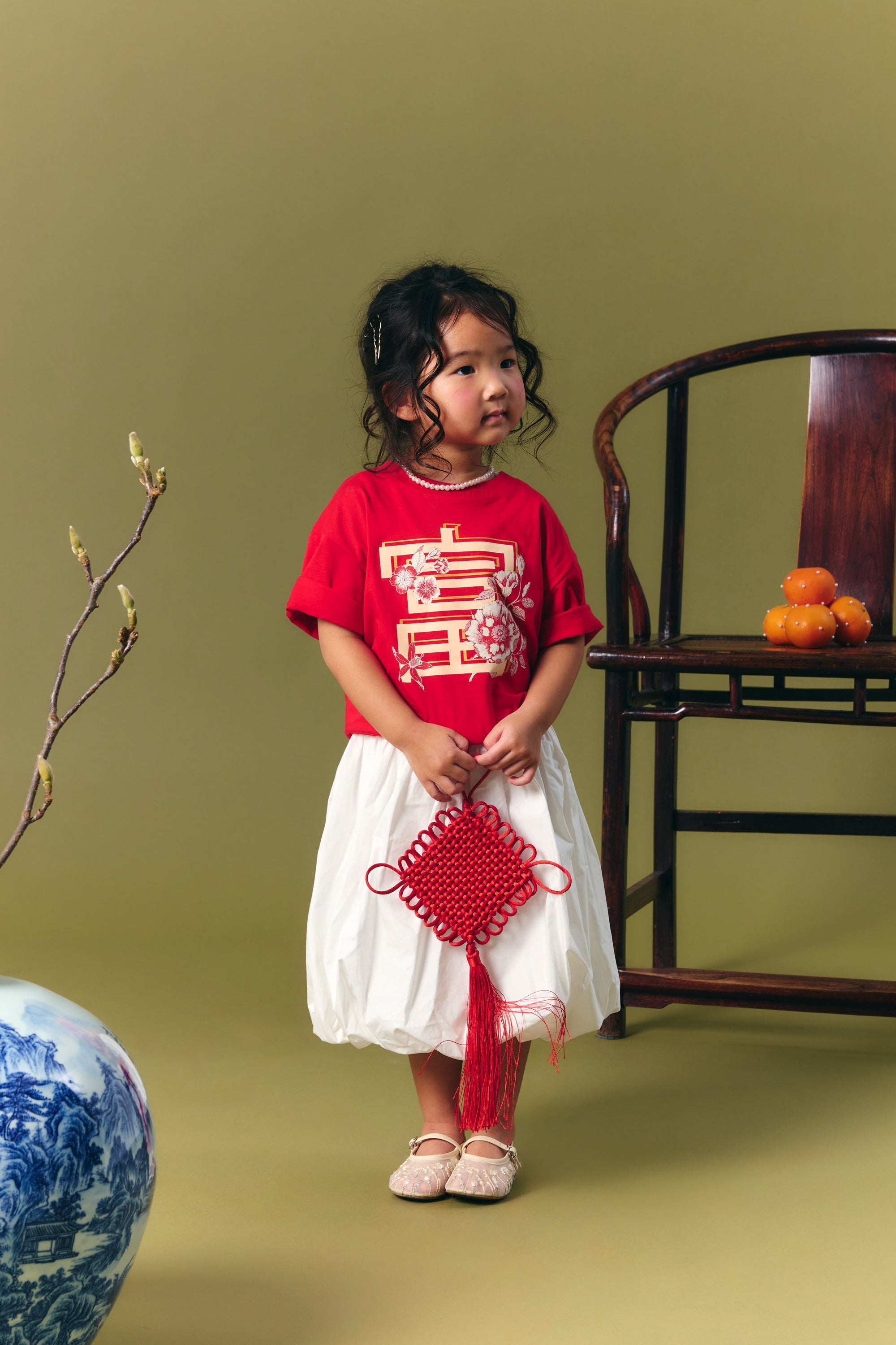 AIIZ Kids Trail of Blessings Graphic T-Shirt